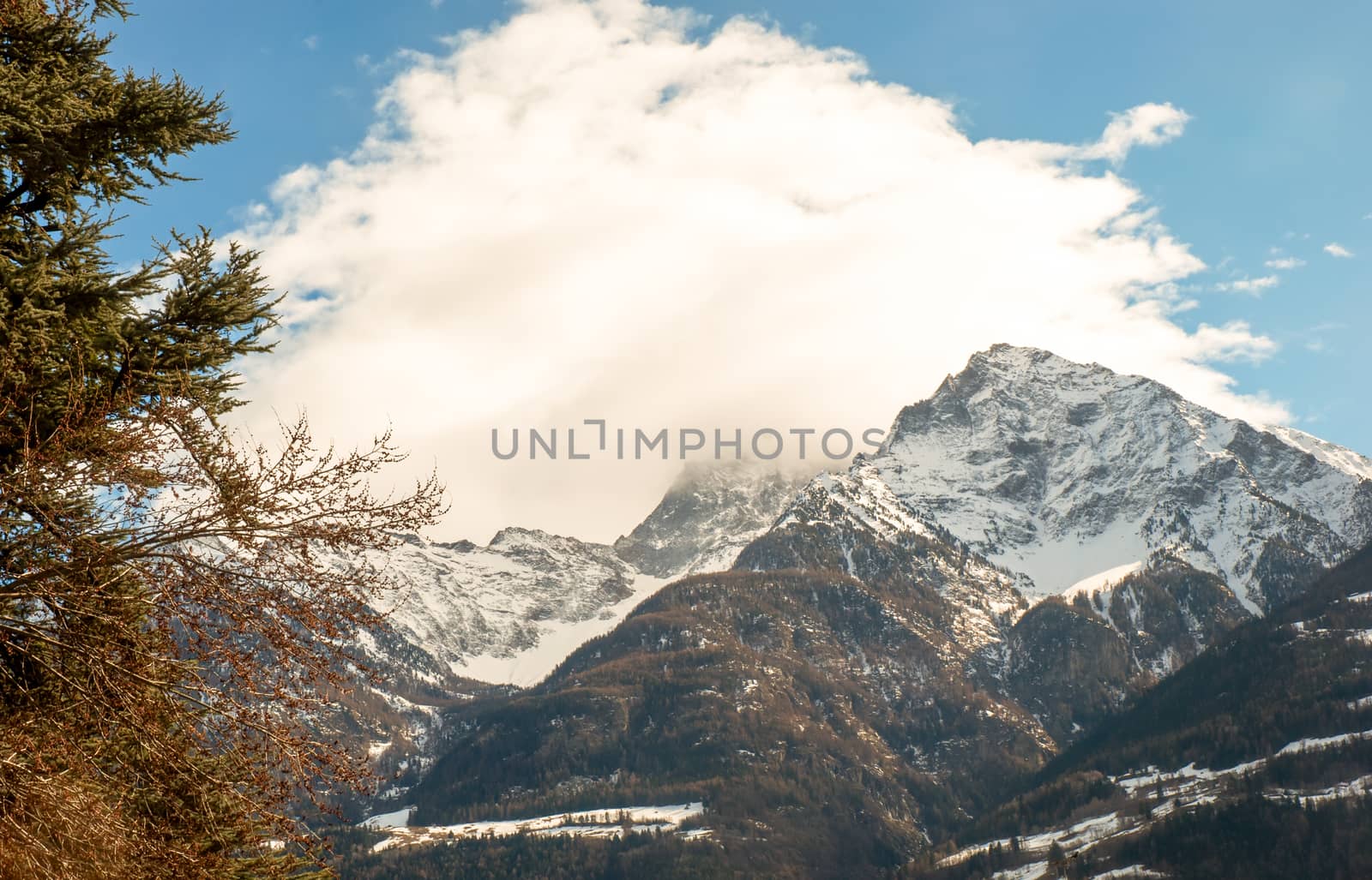 Alpine scenery.  Aosta, Italy by LarisaP