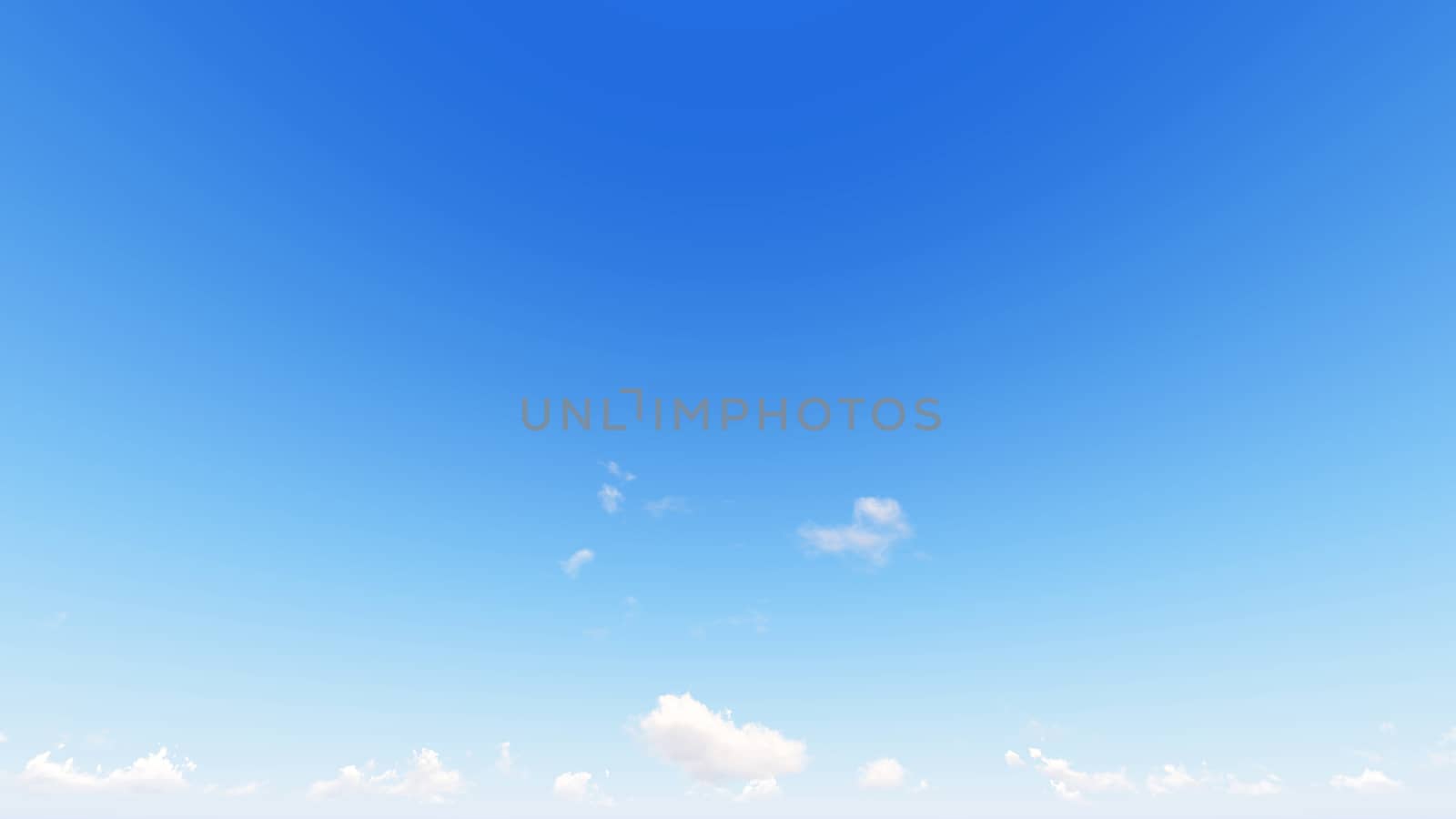 Cloudy blue sky abstract background, blue sky background with tiny clouds, 3d rendering

