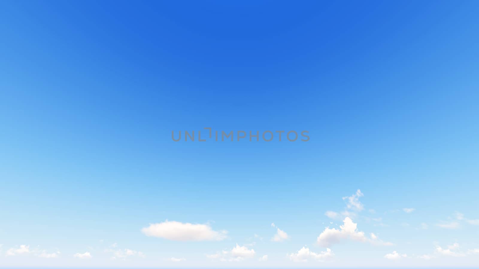 Cloudy blue sky abstract background, blue sky background with tiny clouds, 3d rendering

