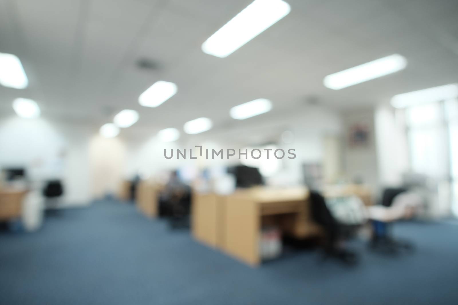 Blur background of modern office, business concept by beer5020