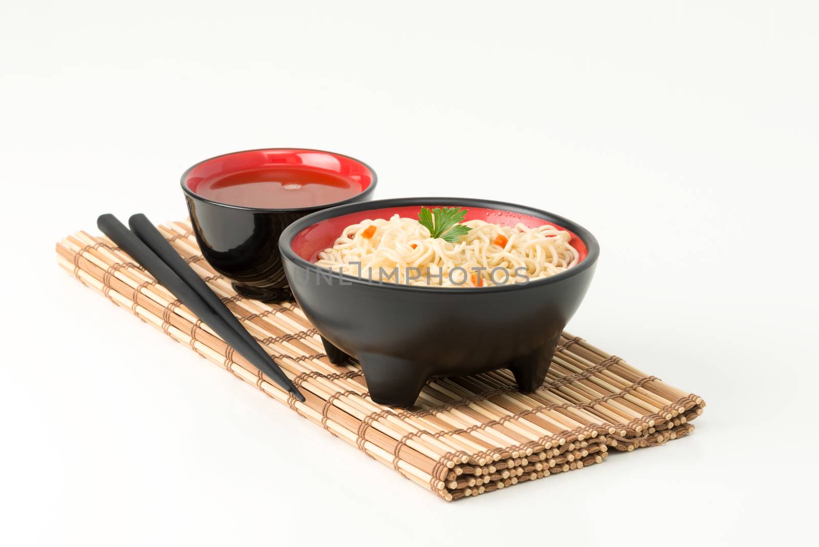 Ramen Noodle Bowl by billberryphotography