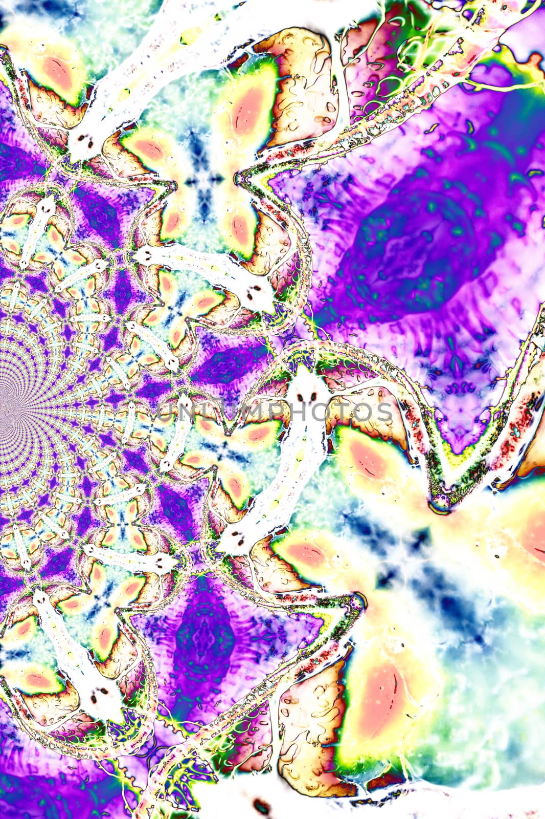 Light Graphics: Microphoto of translucent structures in polarize by 3quarks