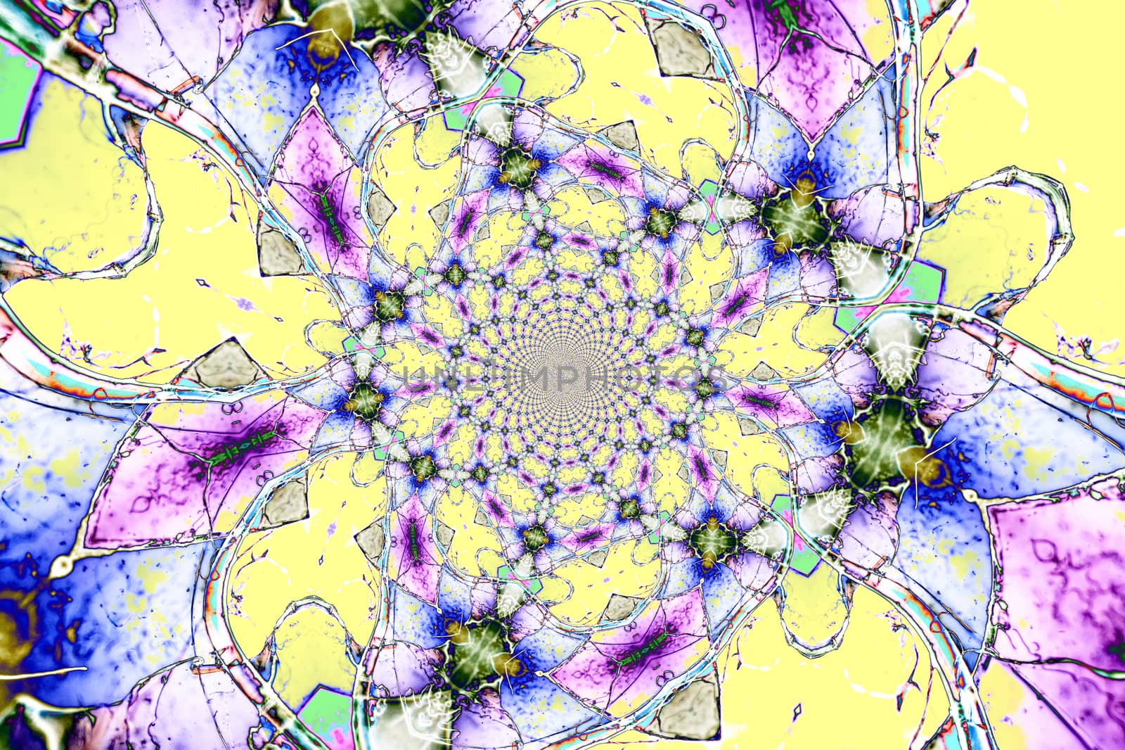 Light Graphics: Microphoto of translucent structures in polarize by 3quarks