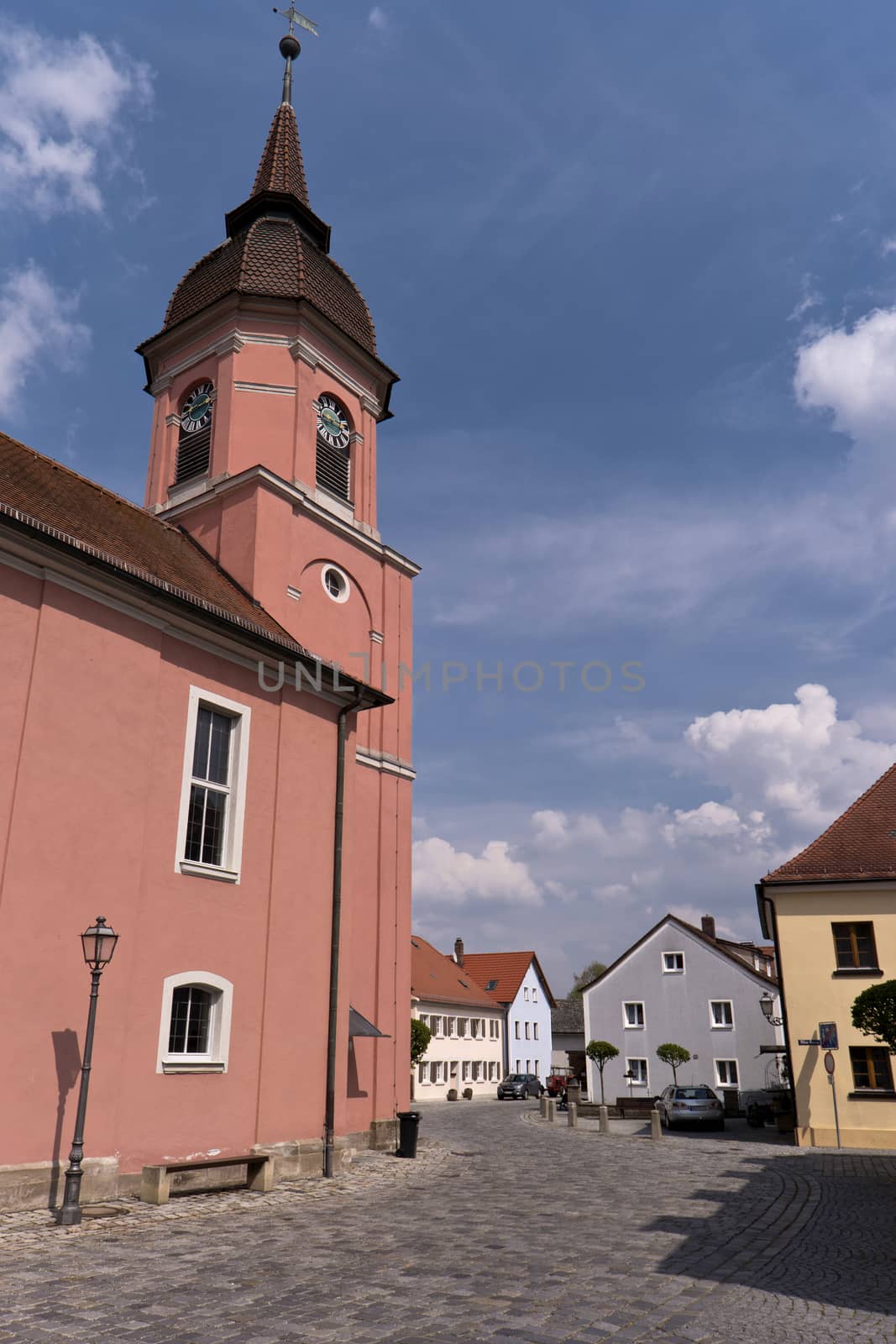 Treuchtlingen in the Altmuehltal in Germany