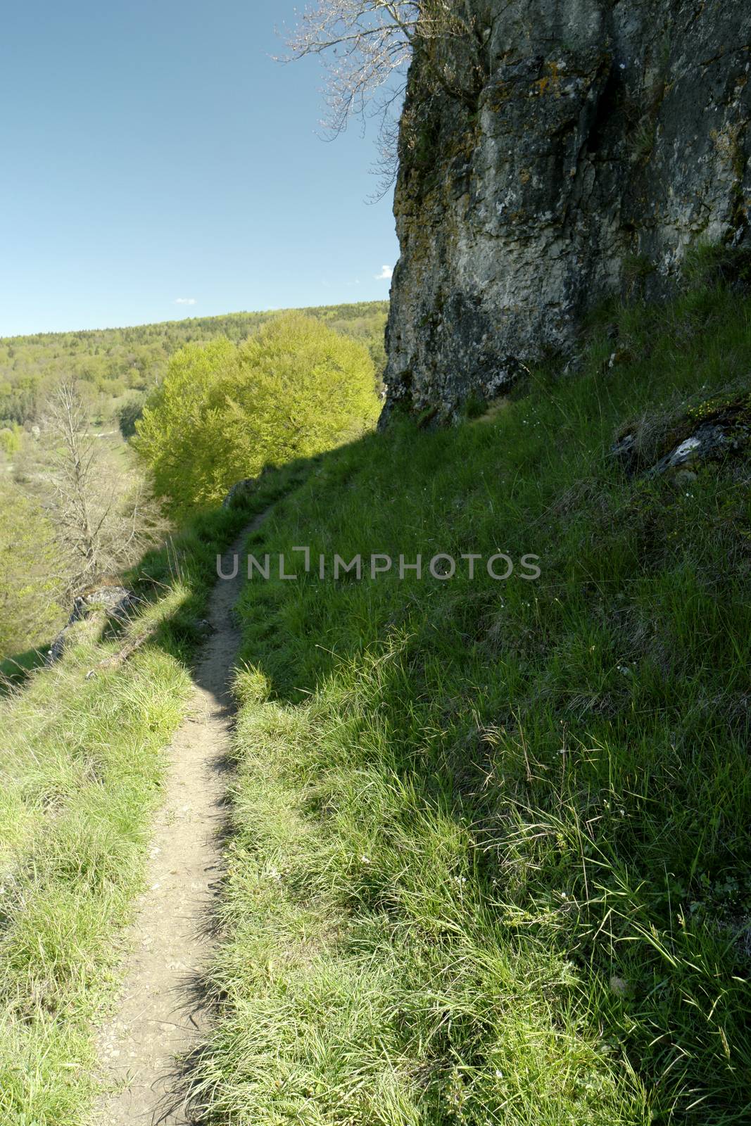 On the Altmuehltal Panorama Trail in Germany