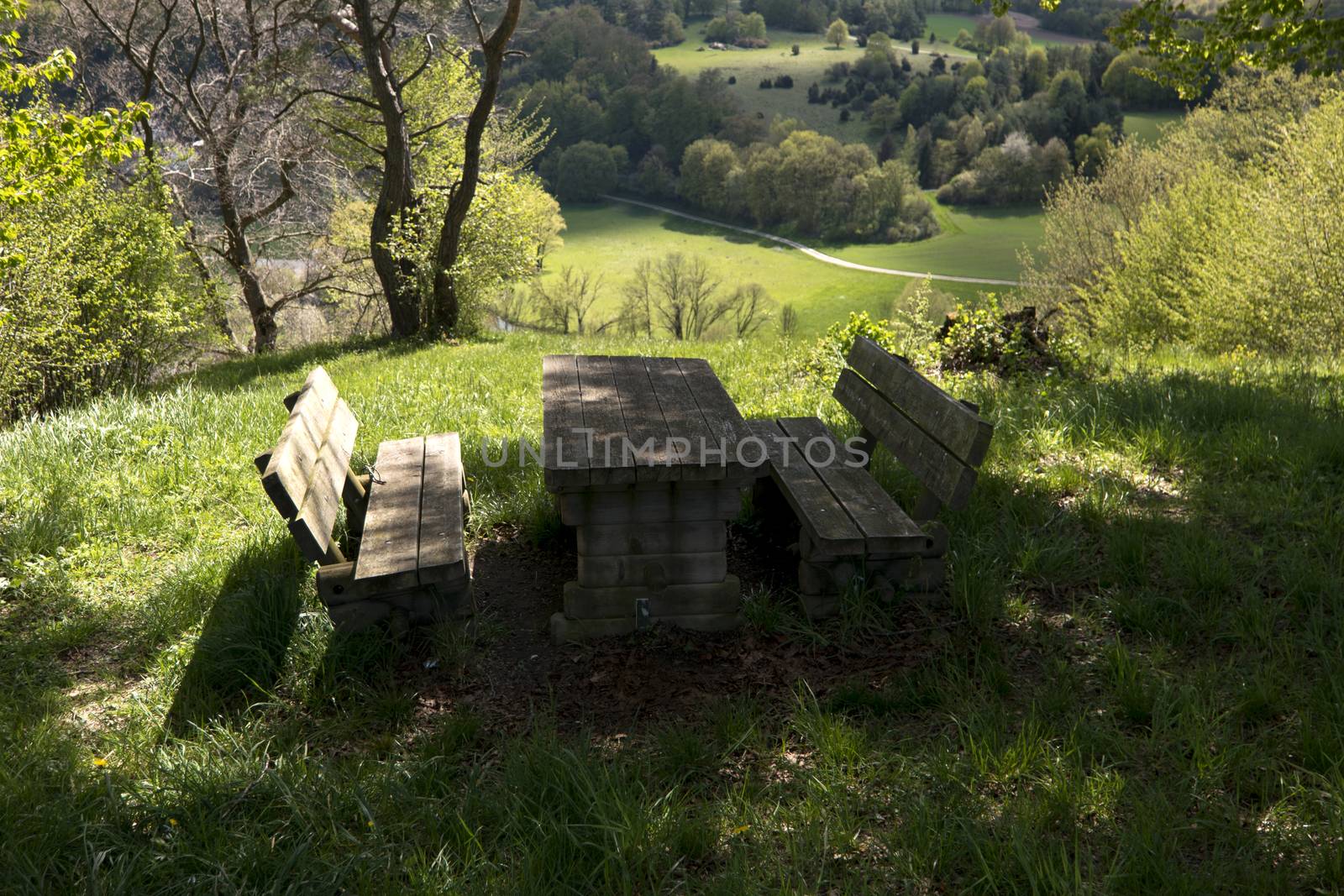 On the Altmuehltal Panorama Trail in Germany