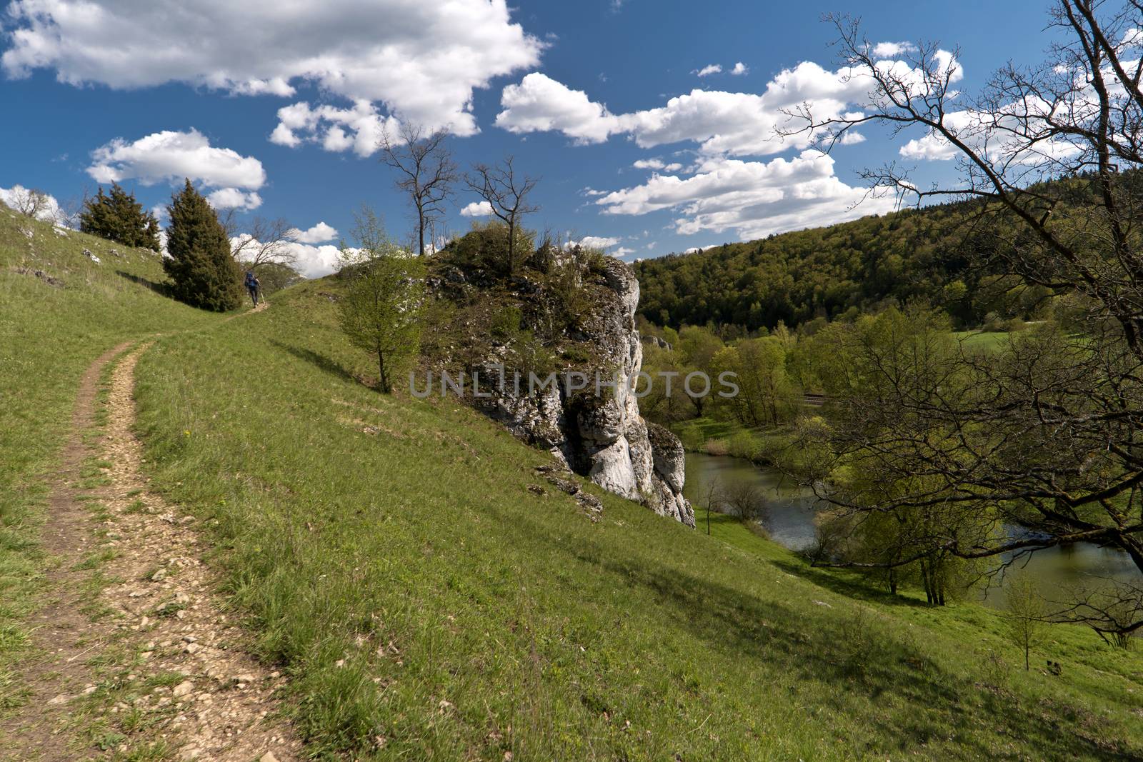 On the Altmuehltal Panorama Trail in Germany