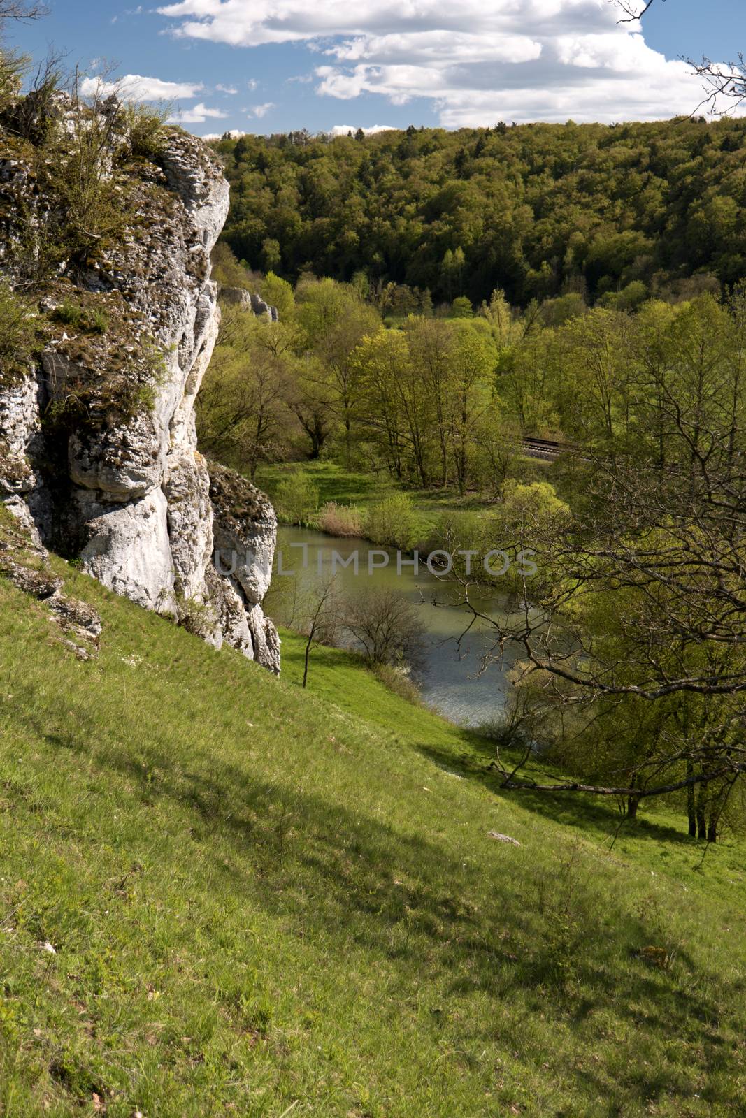 On the Altmuehltal Panorama Trail in Germany