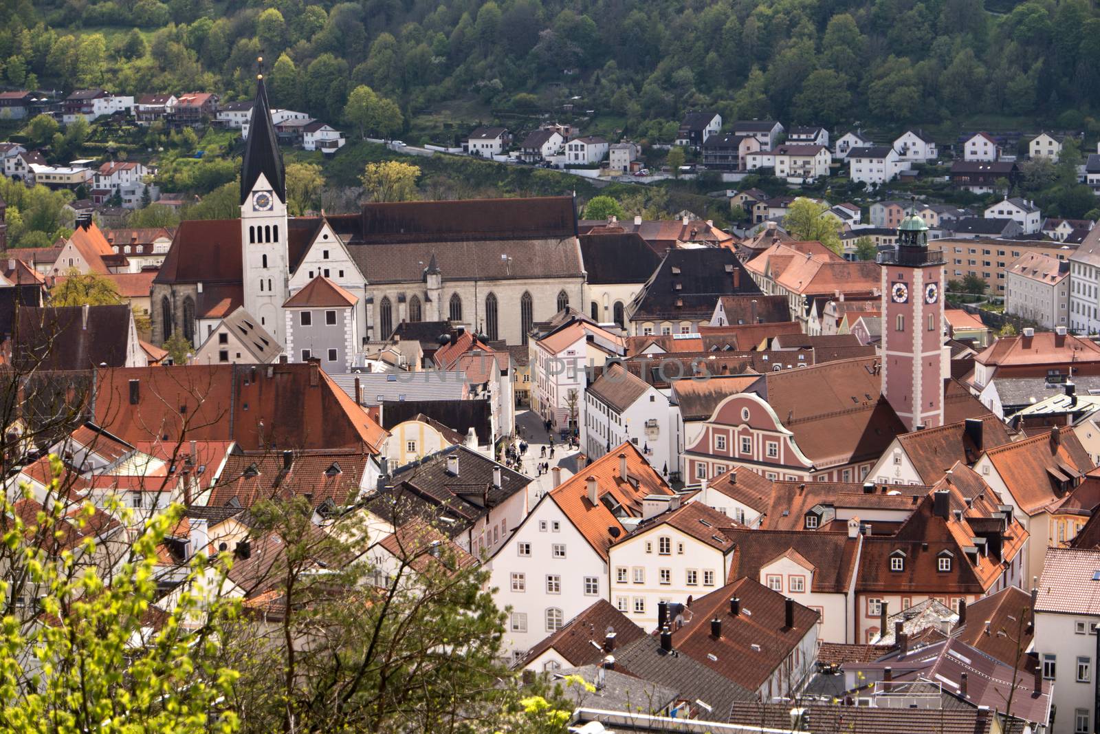 Eichstaett in the Altmuehltal in Germany