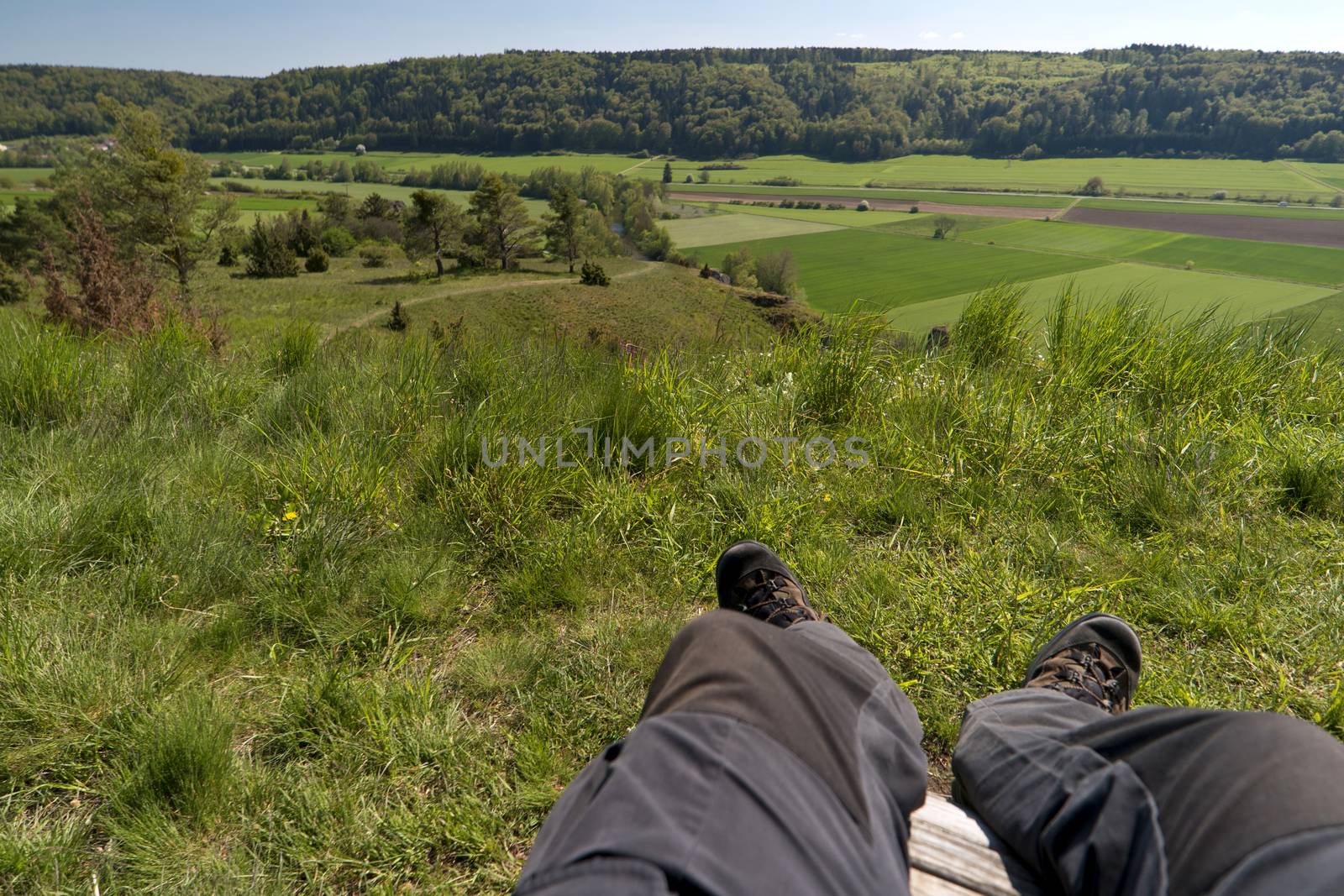 On the Altmuehltal Panorama Trail in Germany