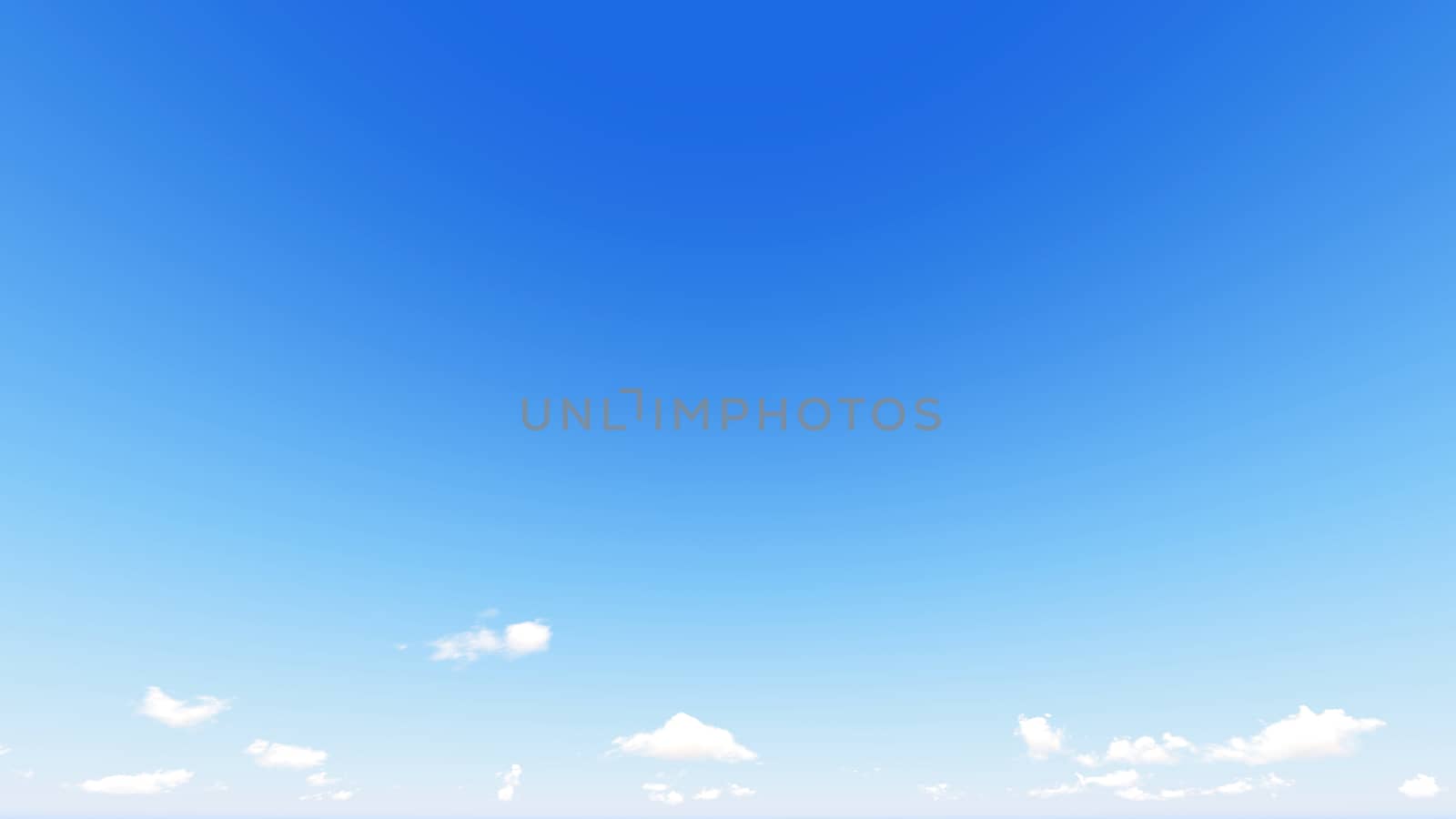 Cloudy blue sky abstract background, blue sky background with tiny clouds, 3d rendering

