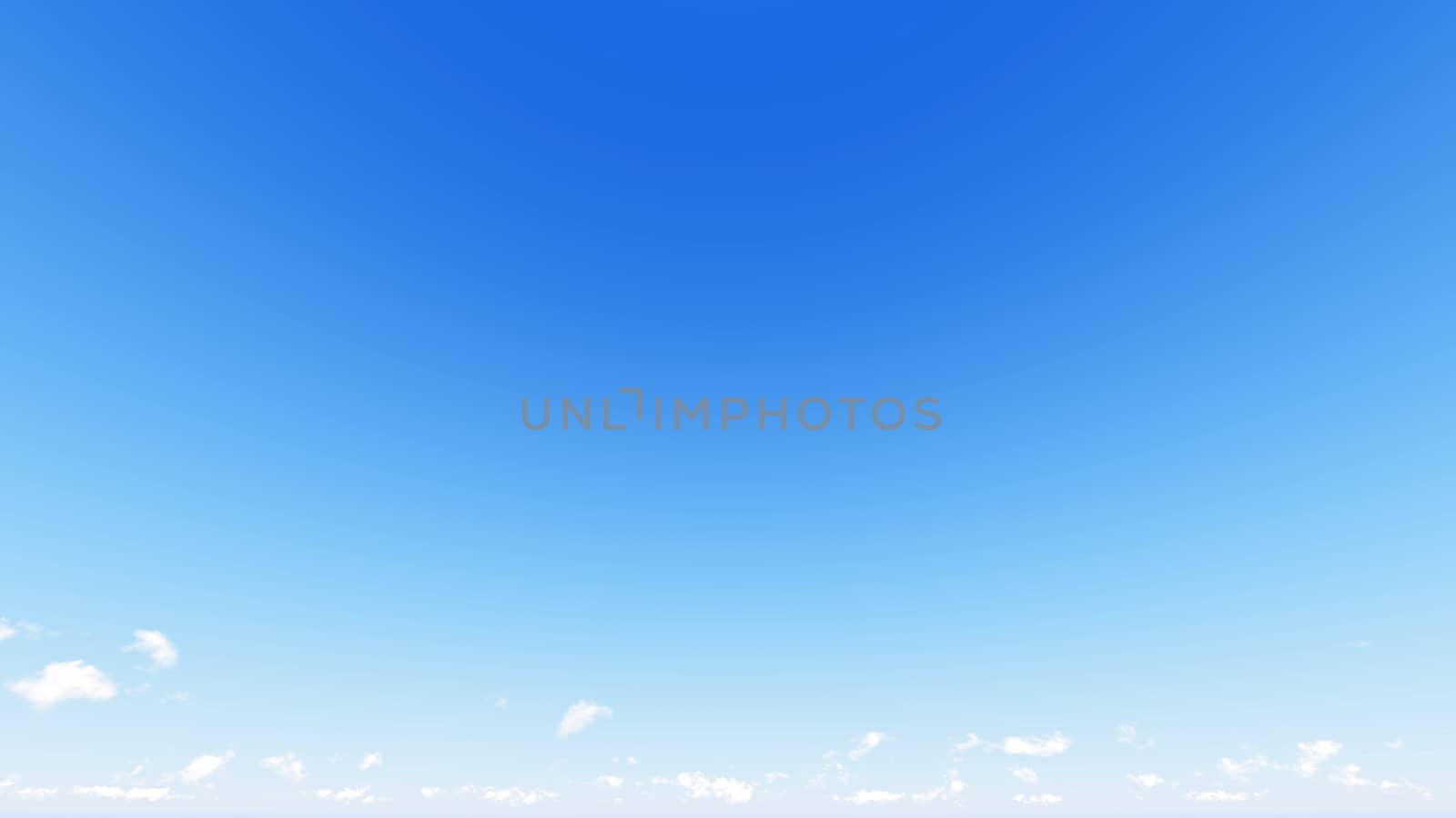 Cloudy blue sky abstract background, blue sky background with tiny clouds, 3d rendering

