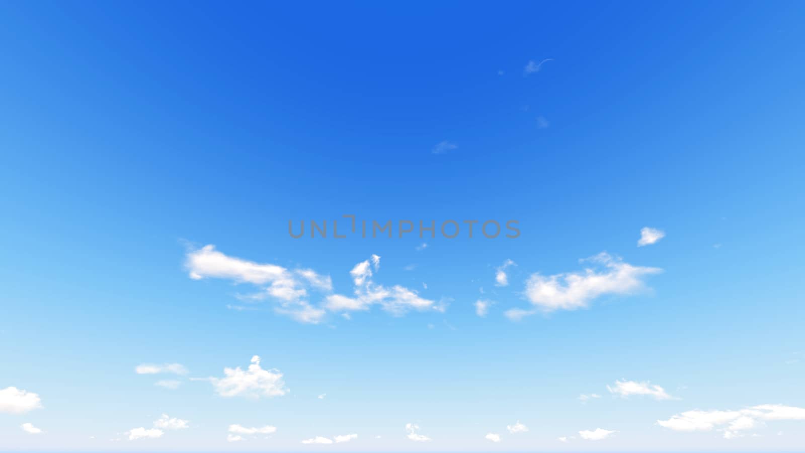 Cloudy blue sky abstract background, blue sky background with tiny clouds, 3d rendering

