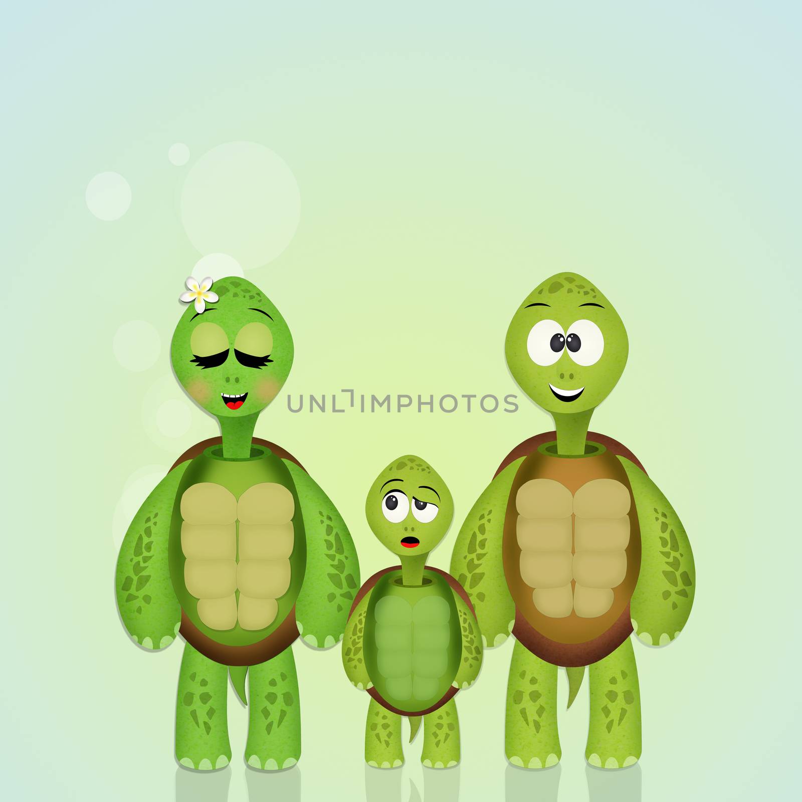 turtles family by adrenalina