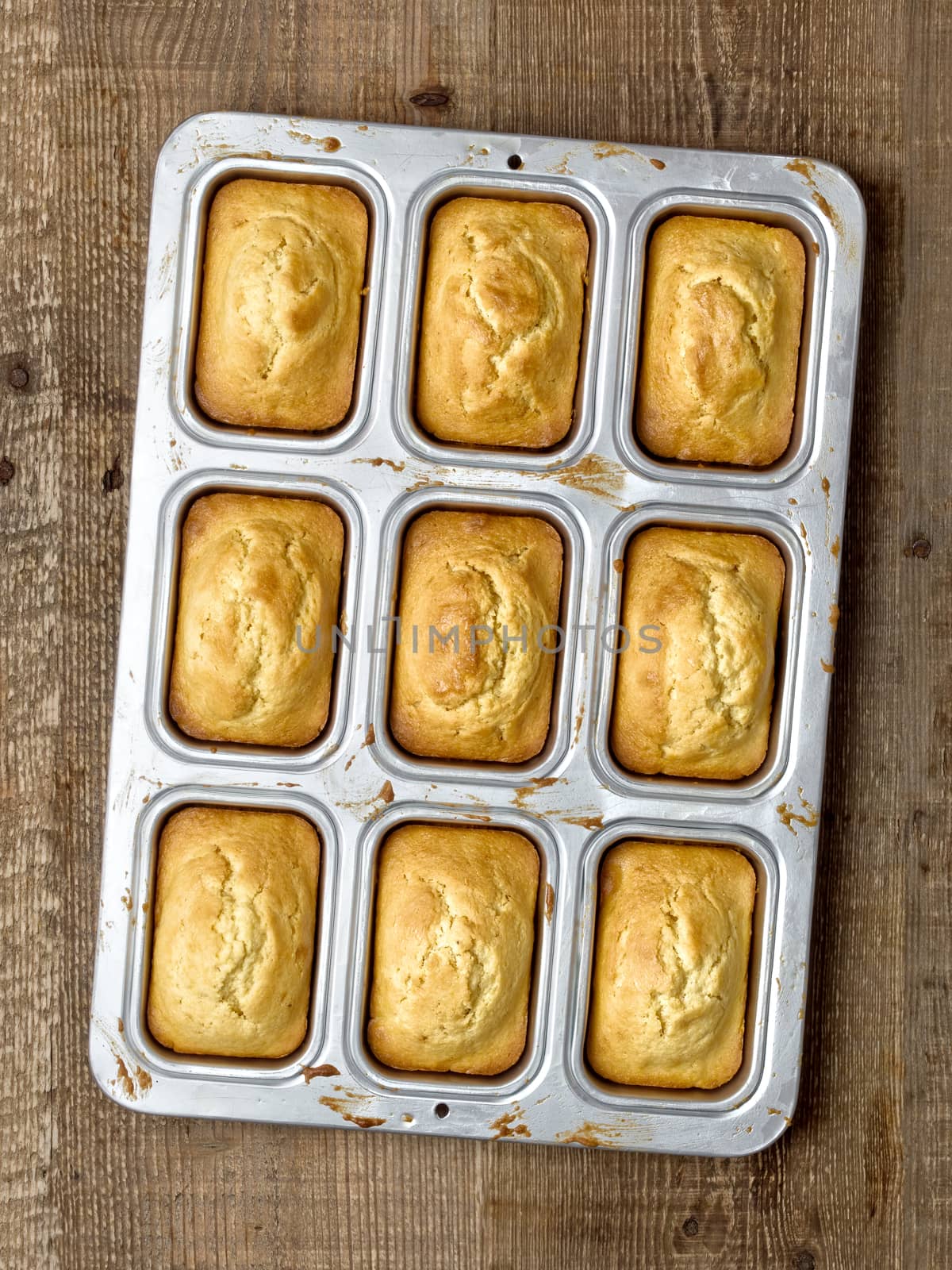 close up of rustic southern american corn bread