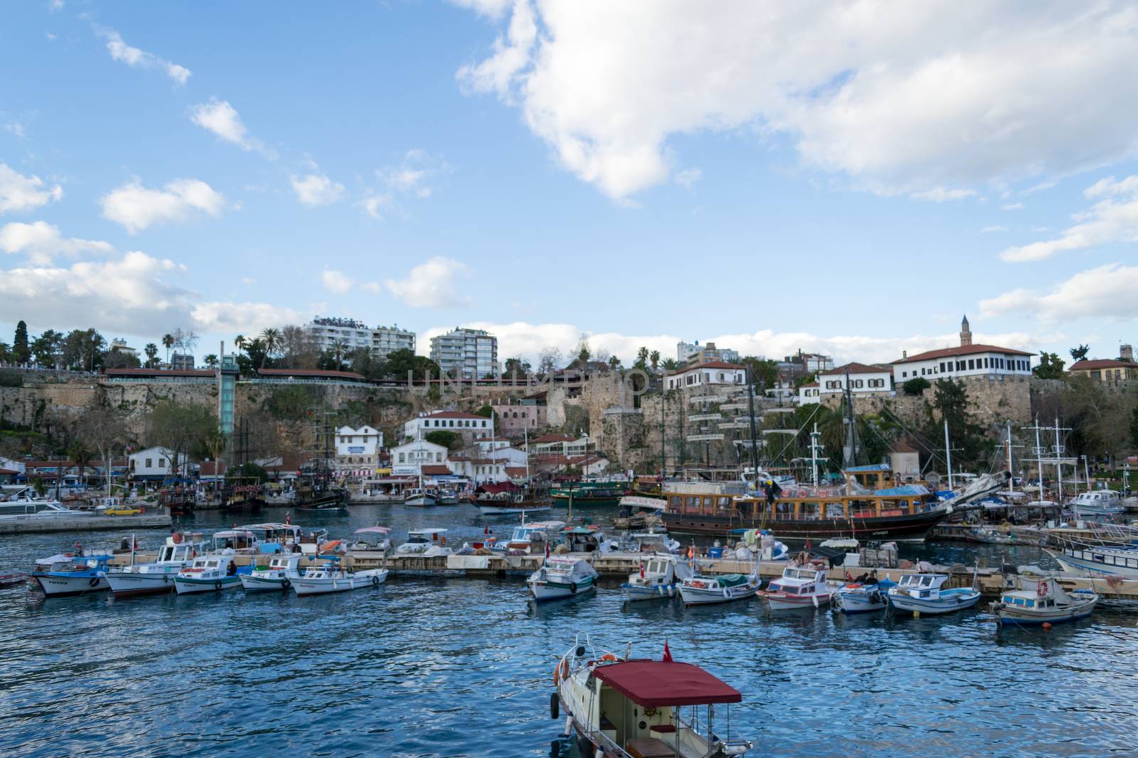 Antalya harbour by rmbarricarte