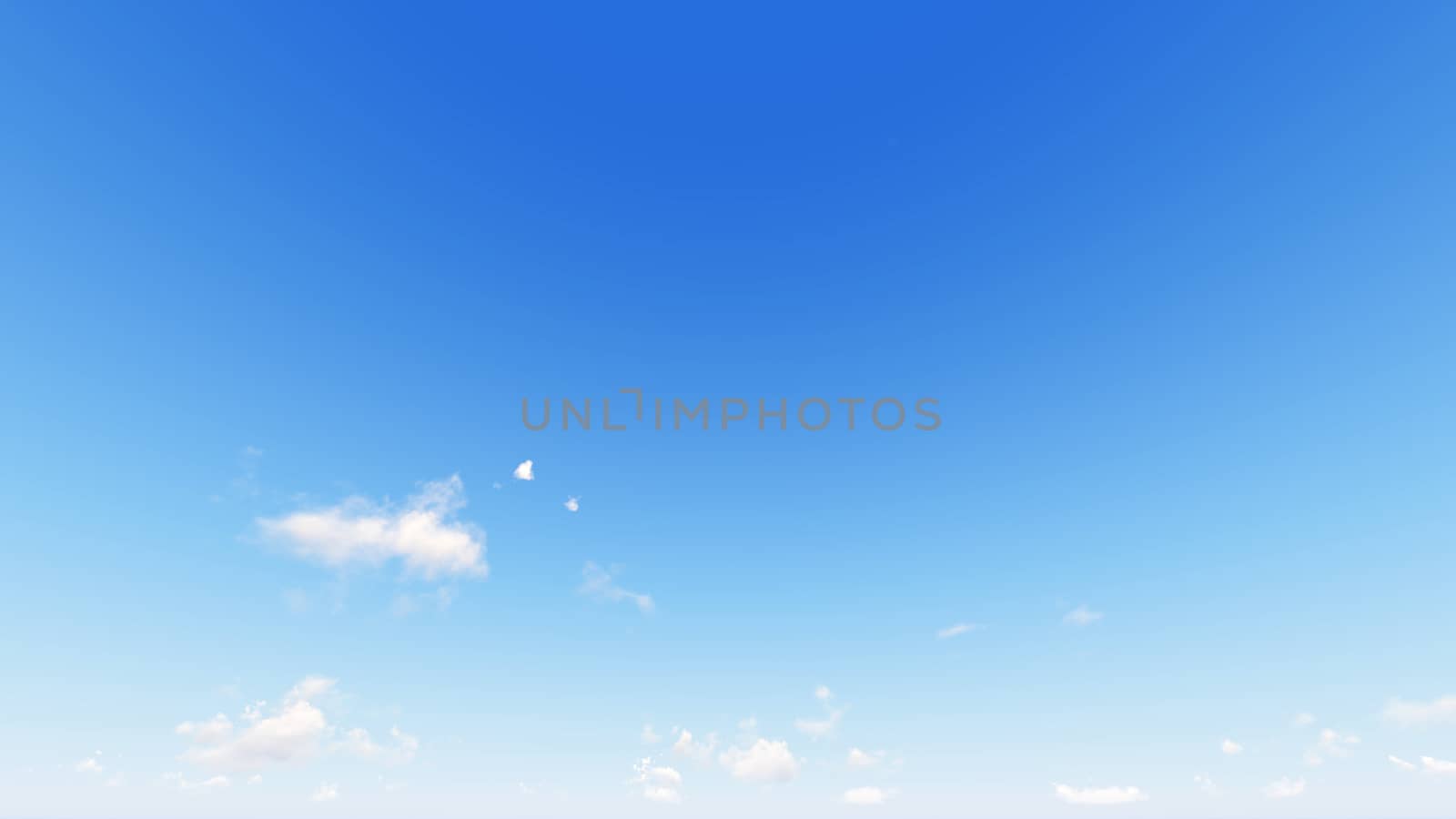 Cloudy blue sky abstract background, blue sky background with tiny clouds, 3d rendering

