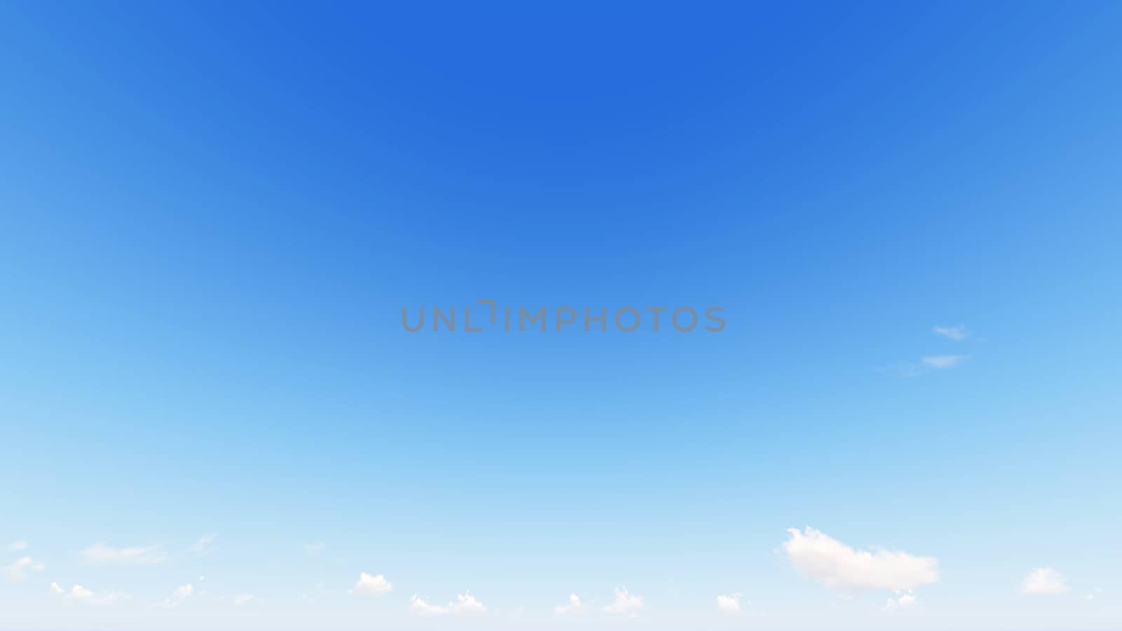 Cloudy blue sky abstract background, blue sky background with tiny clouds, 3d rendering

