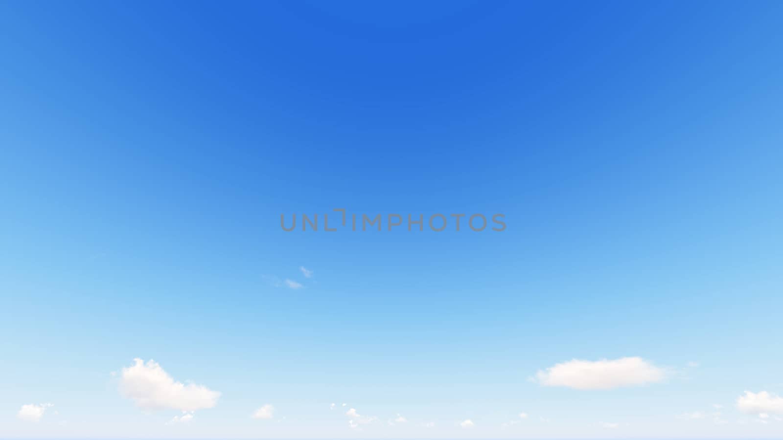 Cloudy blue sky abstract background, blue sky background with tiny clouds, 3d rendering

