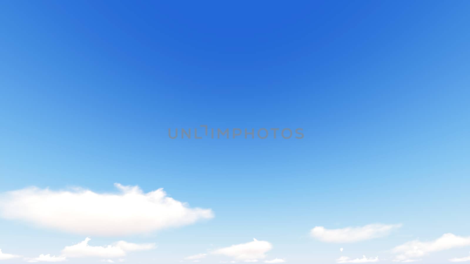 Cloudy blue sky abstract background, blue sky background with tiny clouds, 3d rendering

