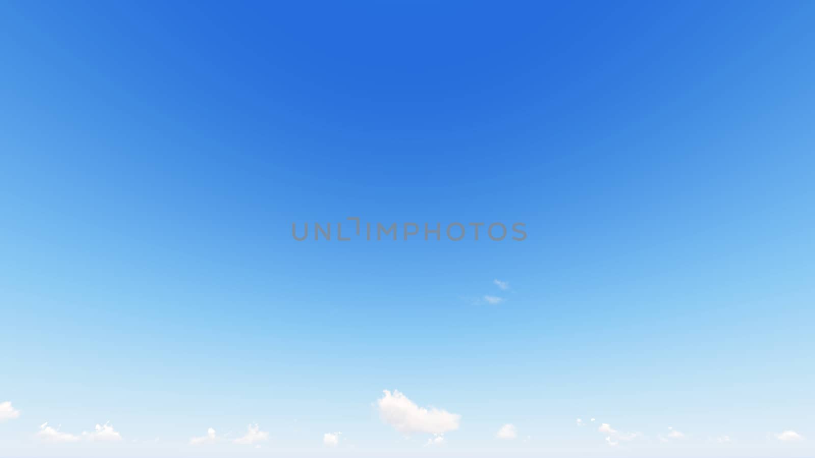 Cloudy blue sky abstract background, blue sky background with tiny clouds, 3d rendering

