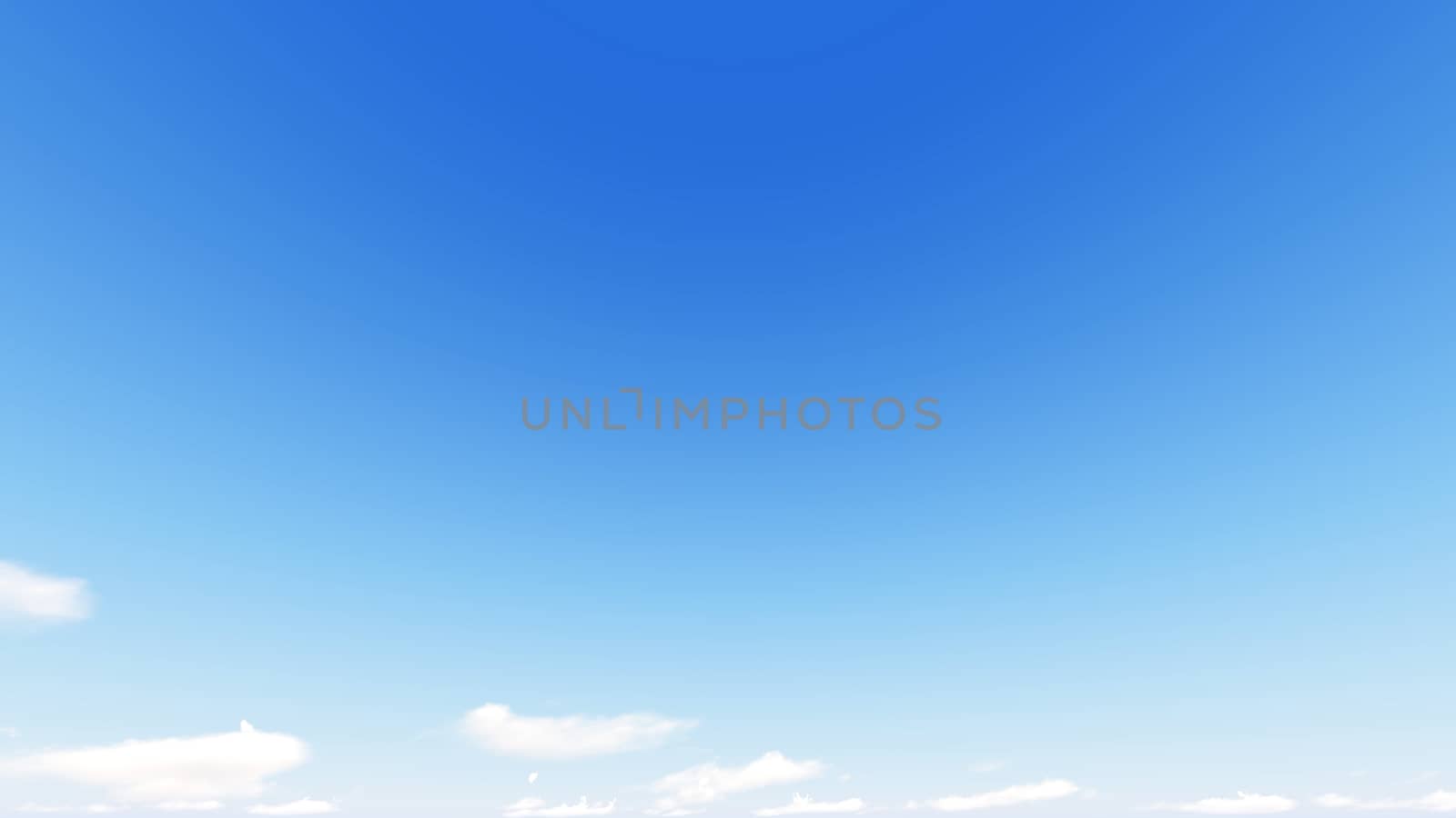 Cloudy blue sky abstract background, blue sky background with tiny clouds, 3d rendering

