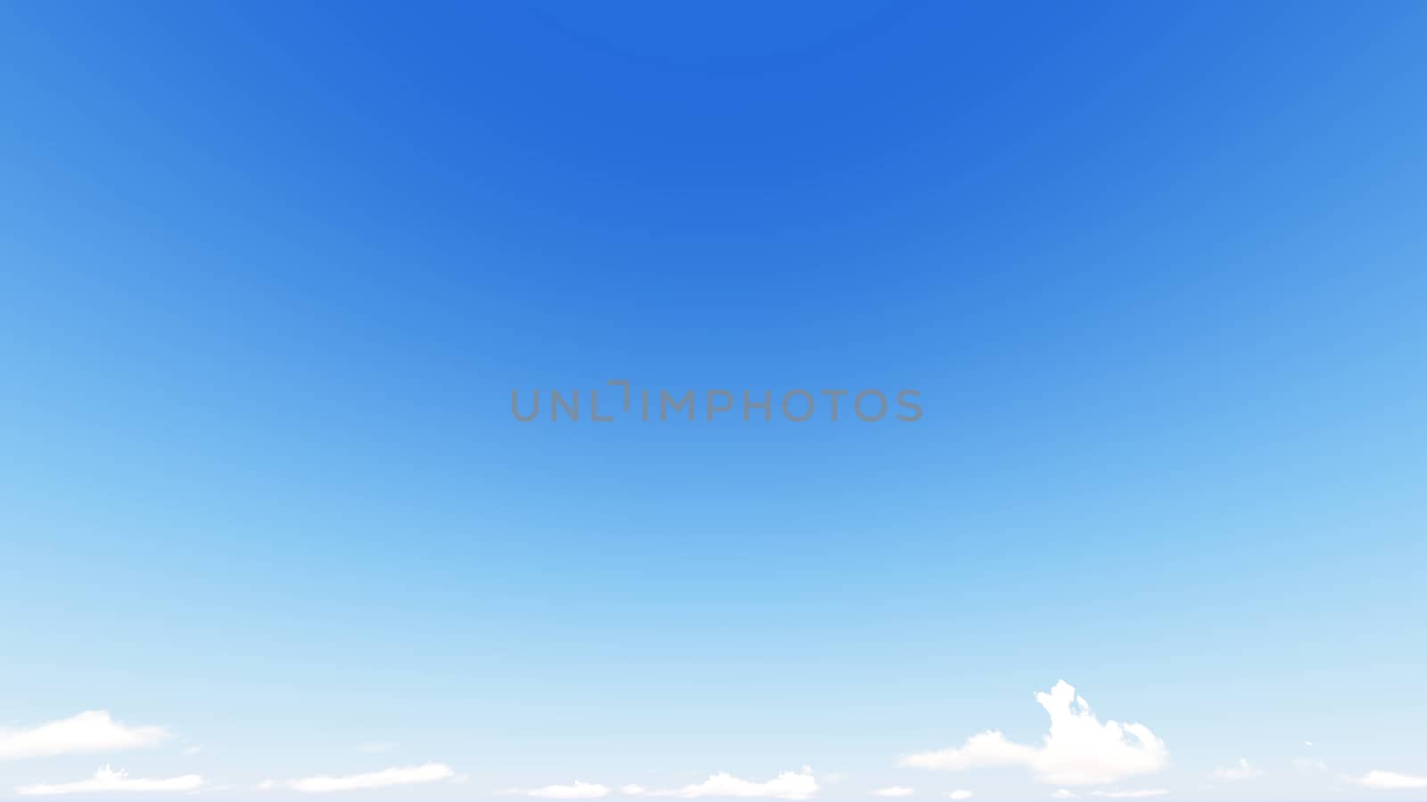 Cloudy blue sky abstract background, blue sky background with tiny clouds, 3d rendering

