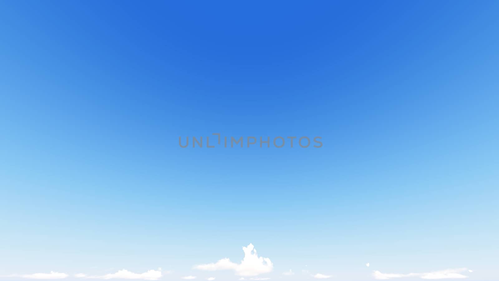 Cloudy blue sky abstract background, blue sky background with tiny clouds, 3d rendering

