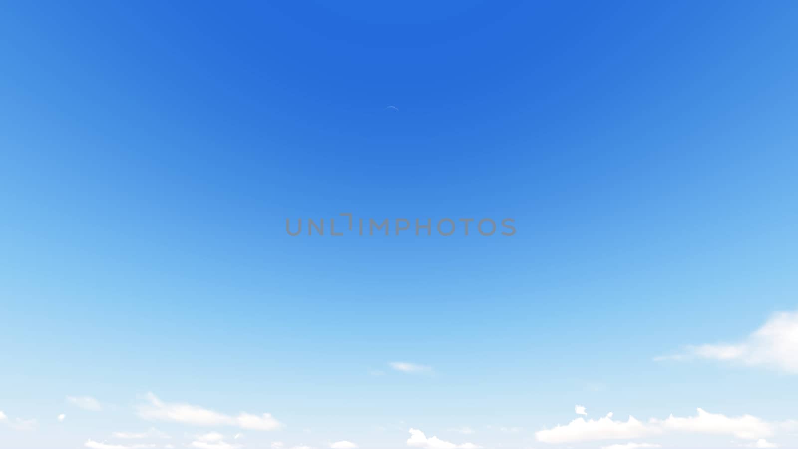 Cloudy blue sky abstract background, blue sky background with tiny clouds, 3d rendering

