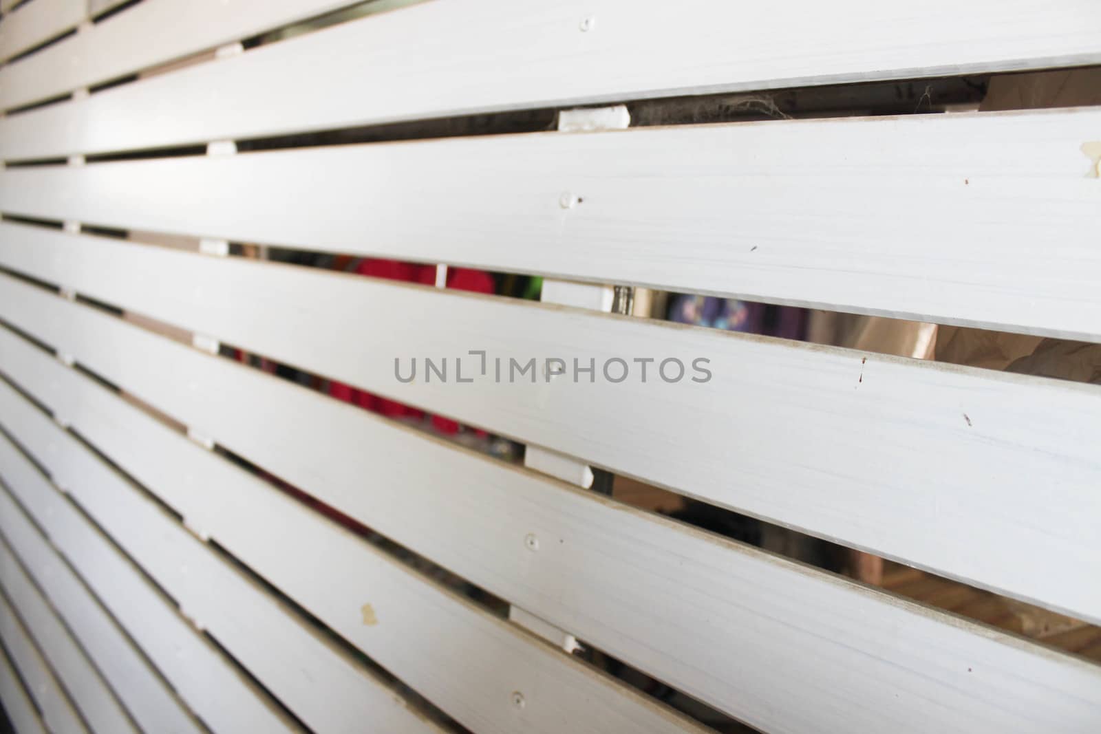 White wooden fence background