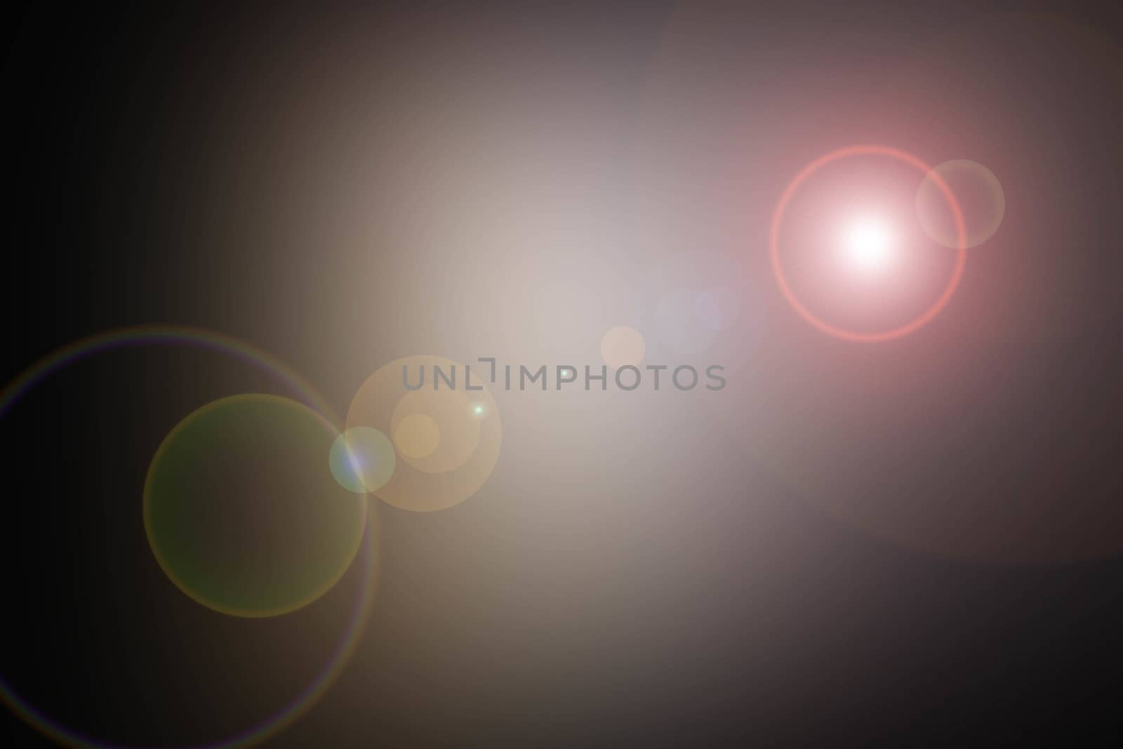 lens flare black