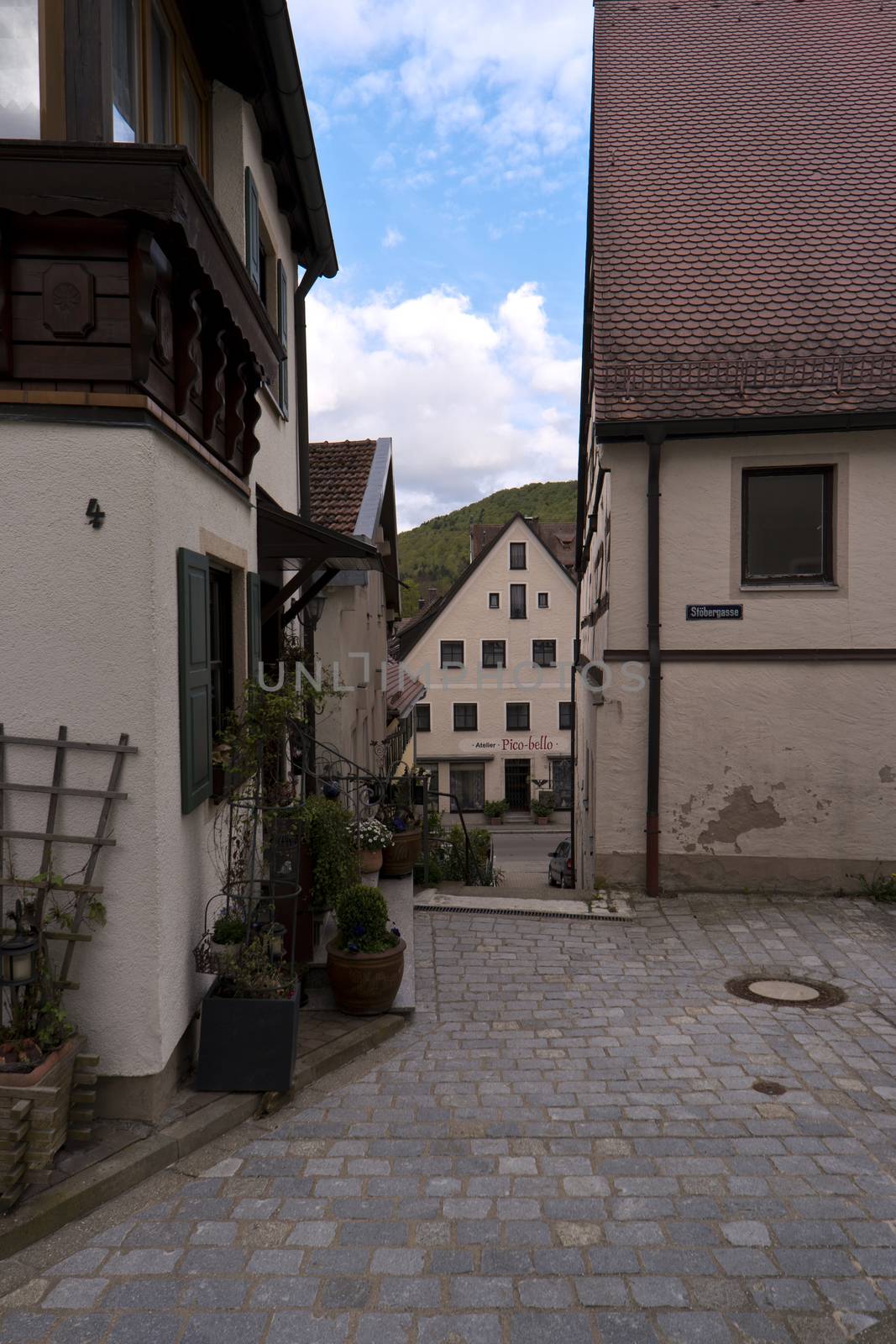 Pappenheim in the Altmuehltal in Germany by 3quarks