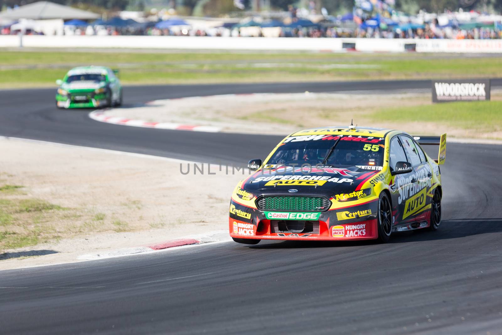 MELBOURNE, WINTON/AUSTRALIA, 22 MAY , 2016: Virgin Australia Supercars Championship  - Chaz Mostert (Supercheap Auto Racing) during Qualifying at Winton.
