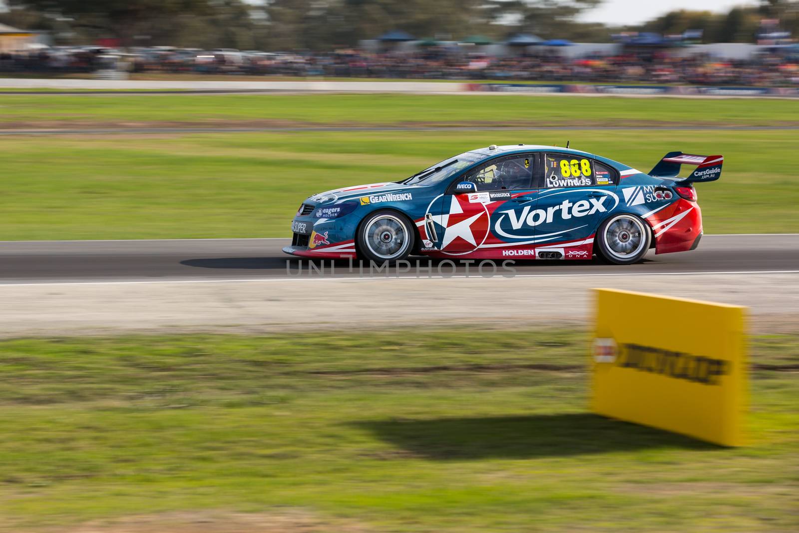 MELBOURNE, WINTON/AUSTRALIA, 22 MAY , 2016: Virgin Australia Supercars Championship  - Craig Lowndes (Team Vortex) during race 11 at Winton.