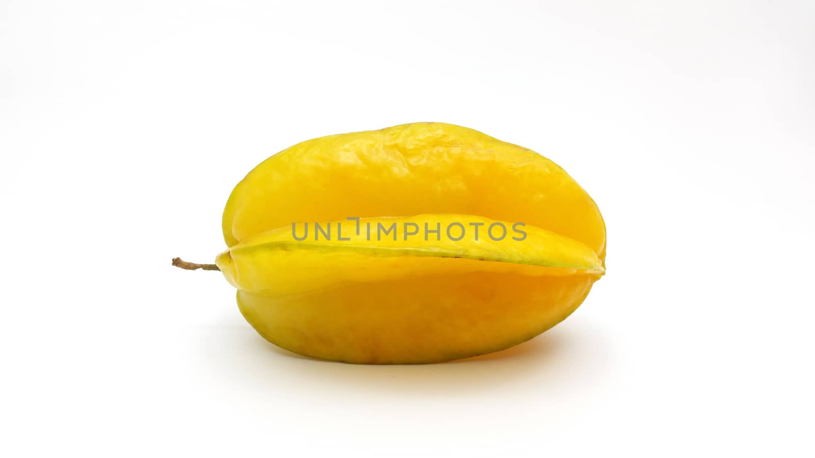 Carambola - starfruit isolated on white background