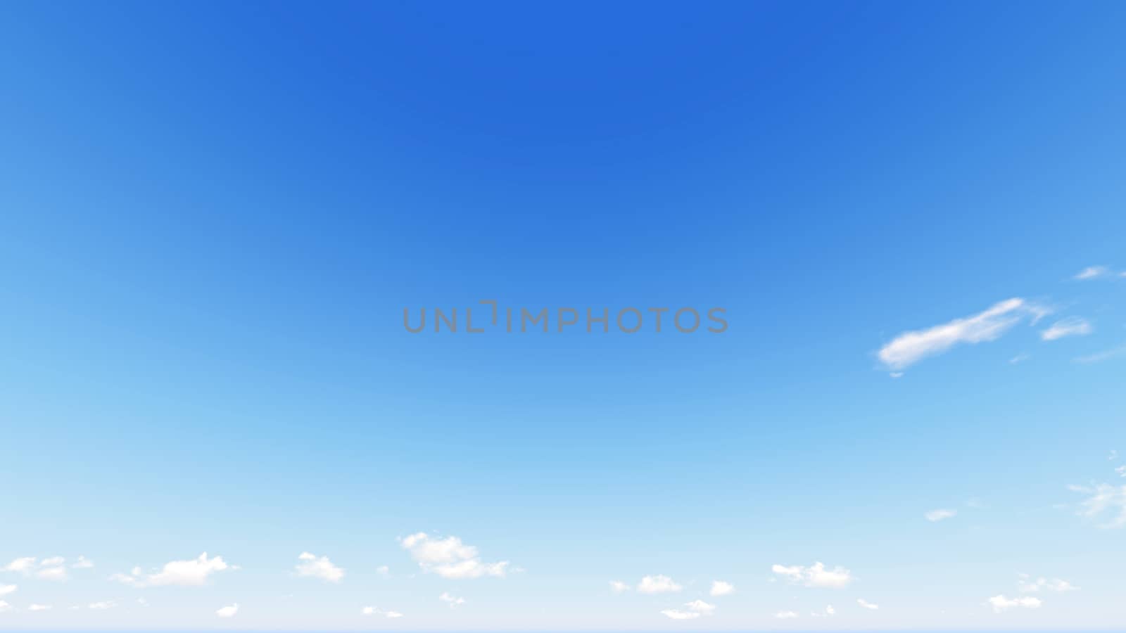 Cloudy blue sky abstract background, blue sky background with tiny clouds, 3d rendering

