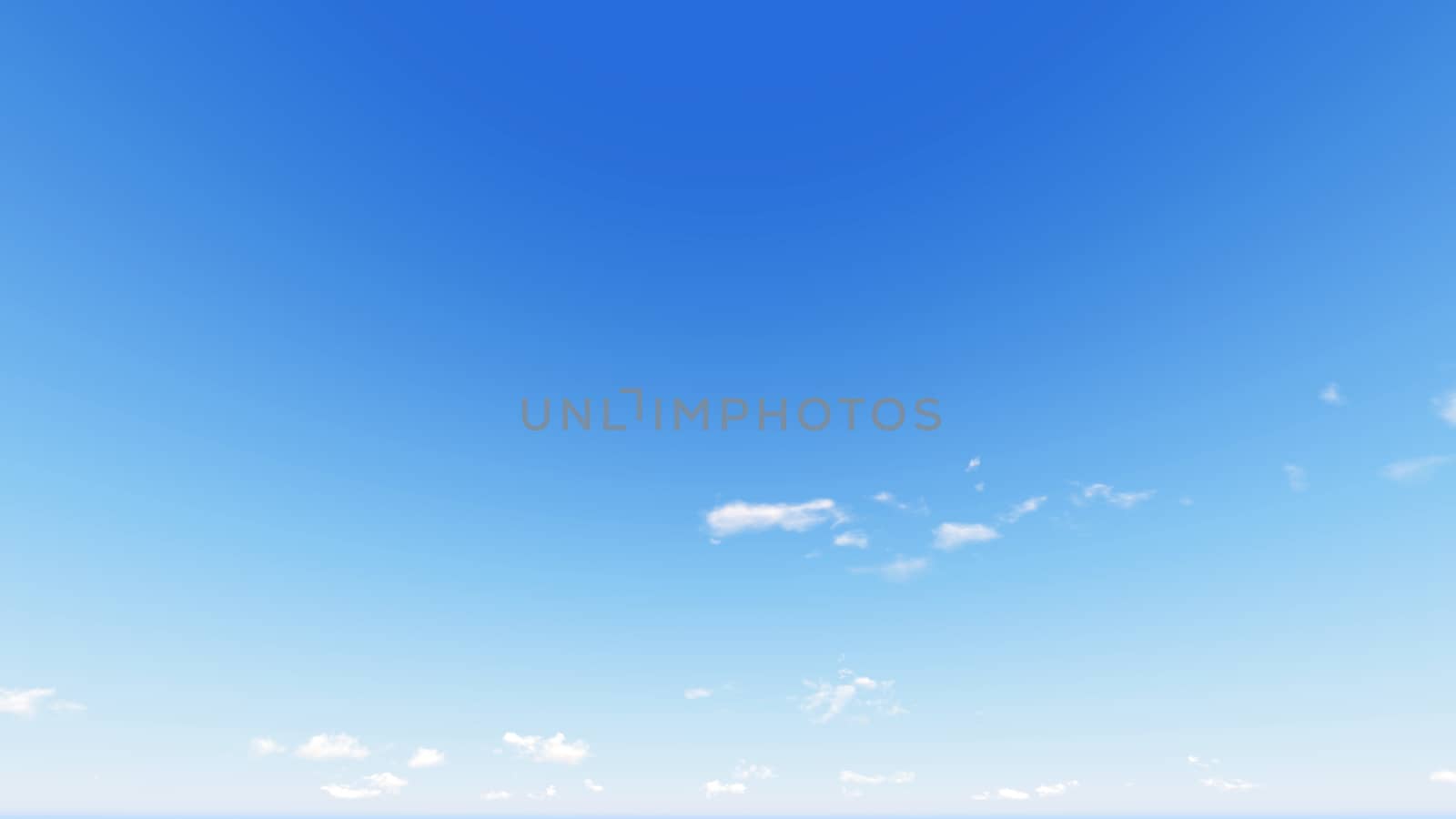 Cloudy blue sky abstract background, blue sky background with tiny clouds, 3d rendering

