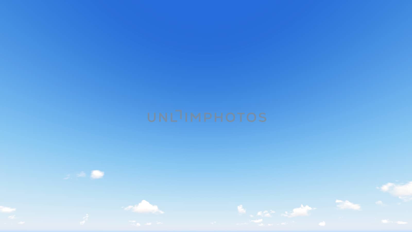 Cloudy blue sky abstract background, blue sky background with tiny clouds, 3d rendering

