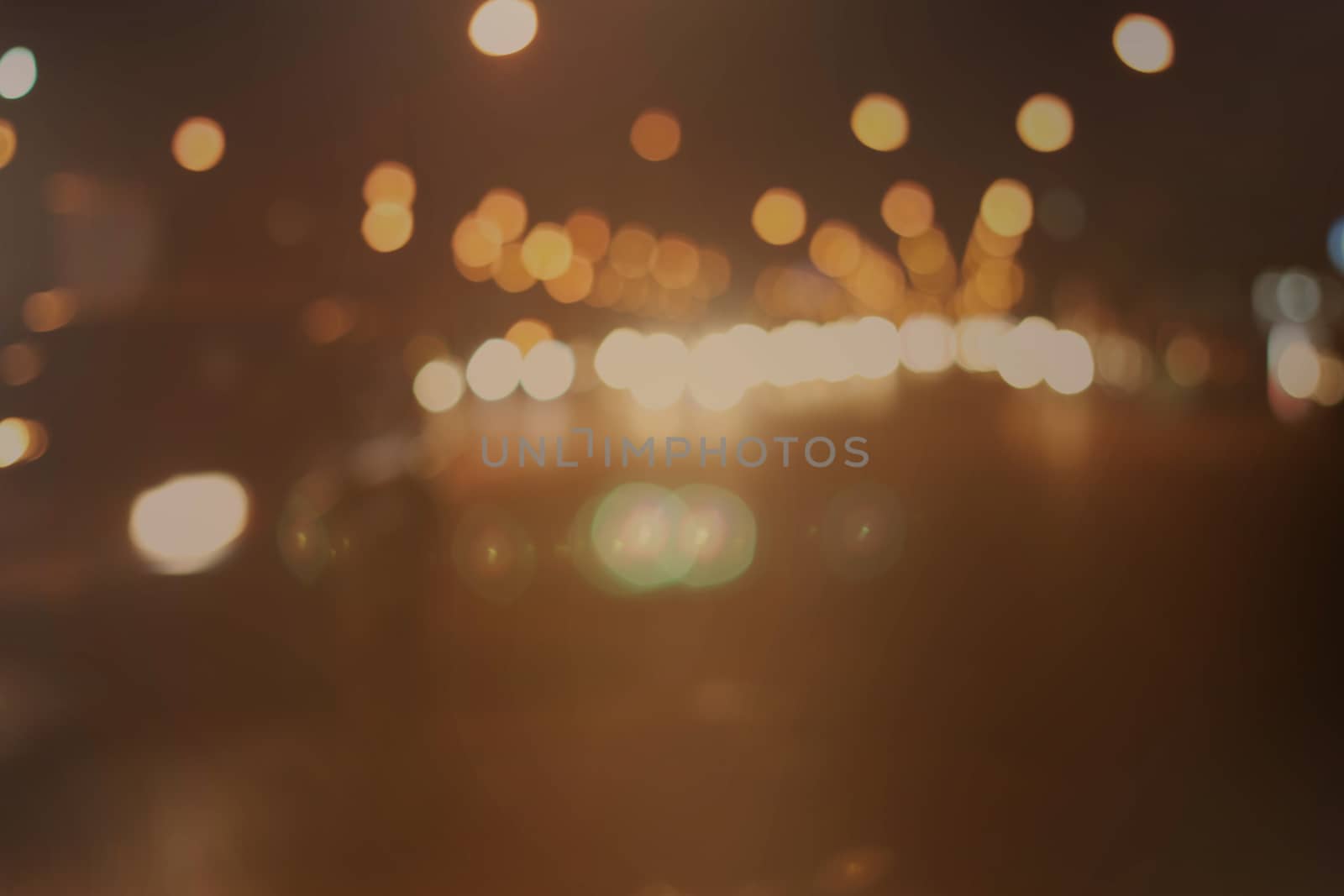 Yellow gold blurred bokeh background by primzrider
