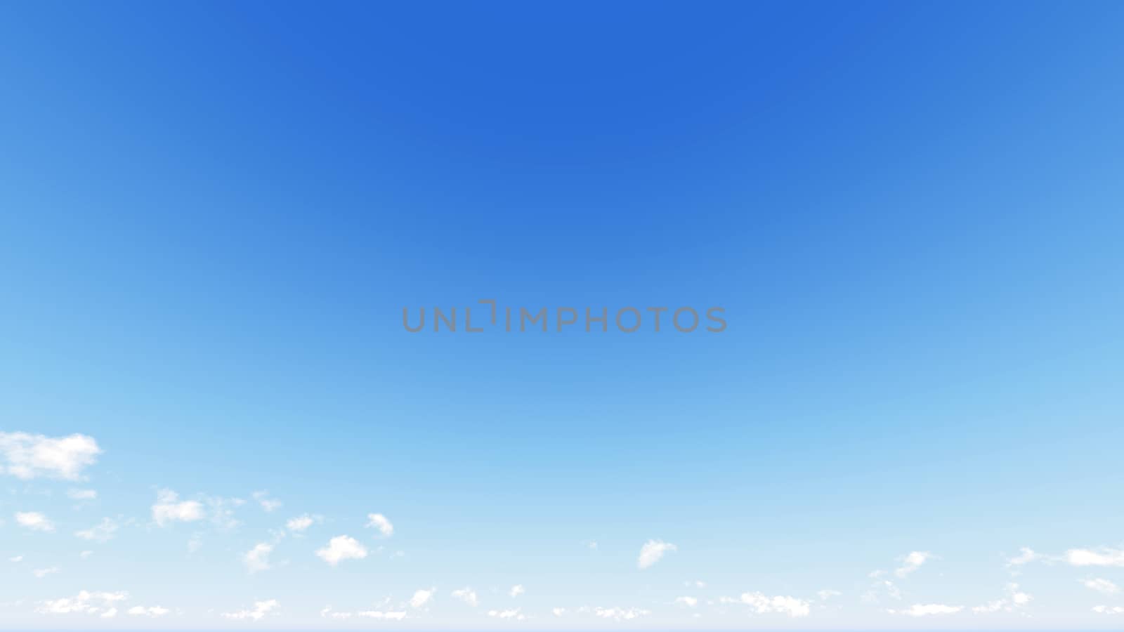 Cloudy blue sky abstract background, blue sky background with tiny clouds, 3d rendering

