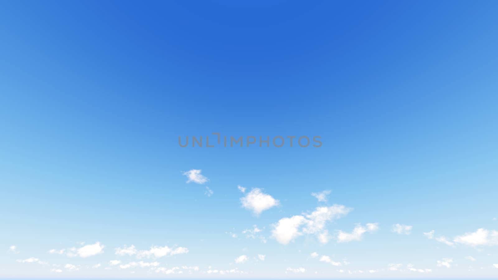 Cloudy blue sky abstract background, blue sky background with tiny clouds, 3d rendering

