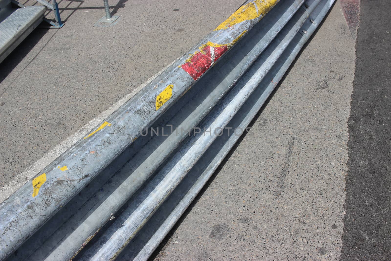 Monaco Grand Prix 2016 - Safety Barrier Fence Racing on Asphalt Road
