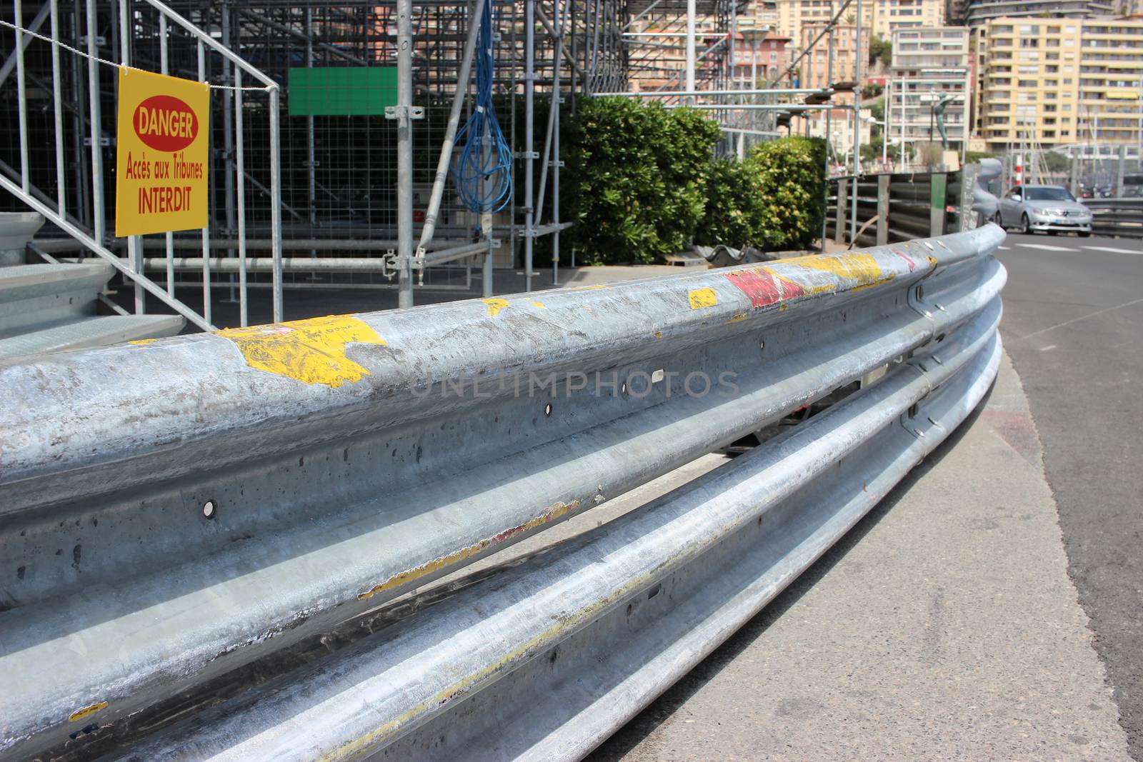 Monaco Grand Prix 2016 Safety Barrier Fence by bensib