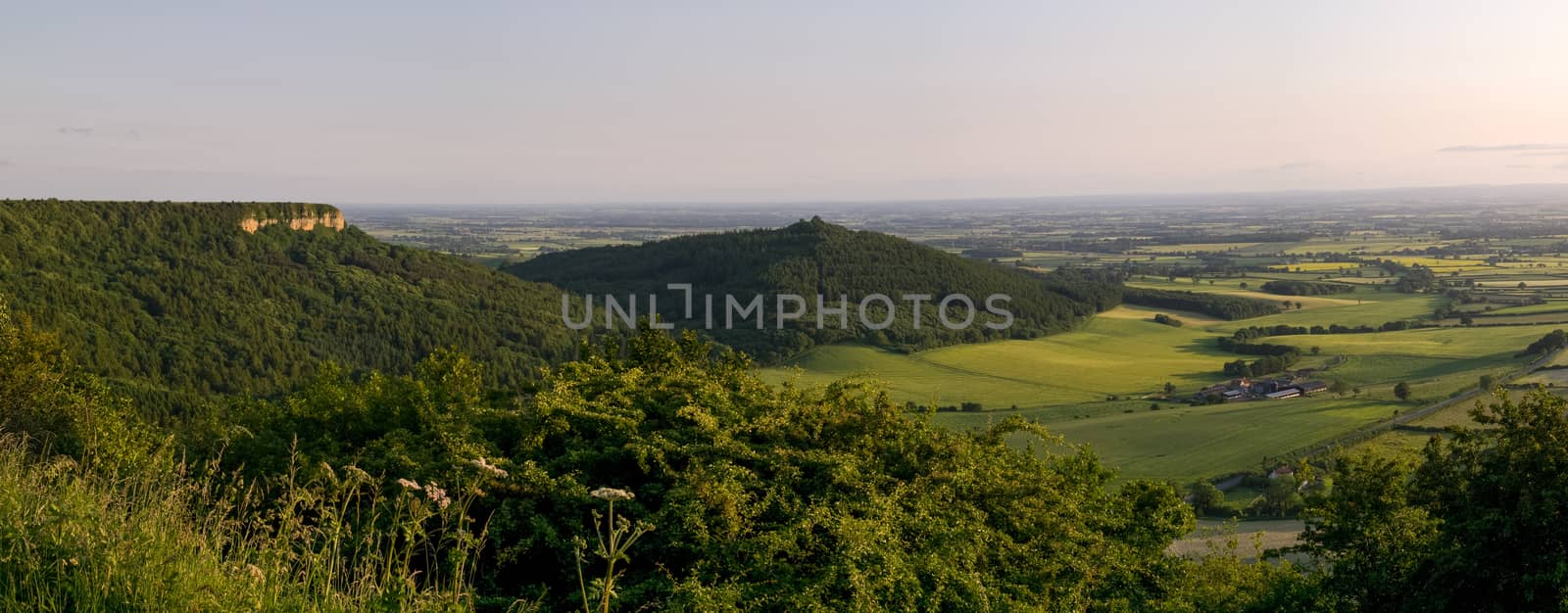 Sutton Bank, also known as Roulston Scar, is a hill in the Hambleton District of North Yorkshire in England