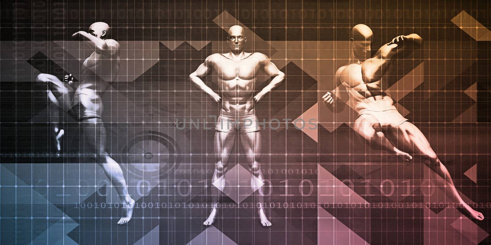 Sports Background and Physical Combat as Abstract