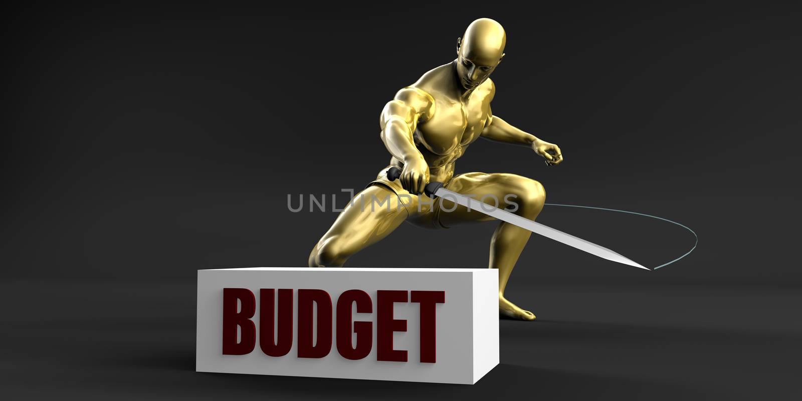 Reduce Budget and Minimize Business Concept