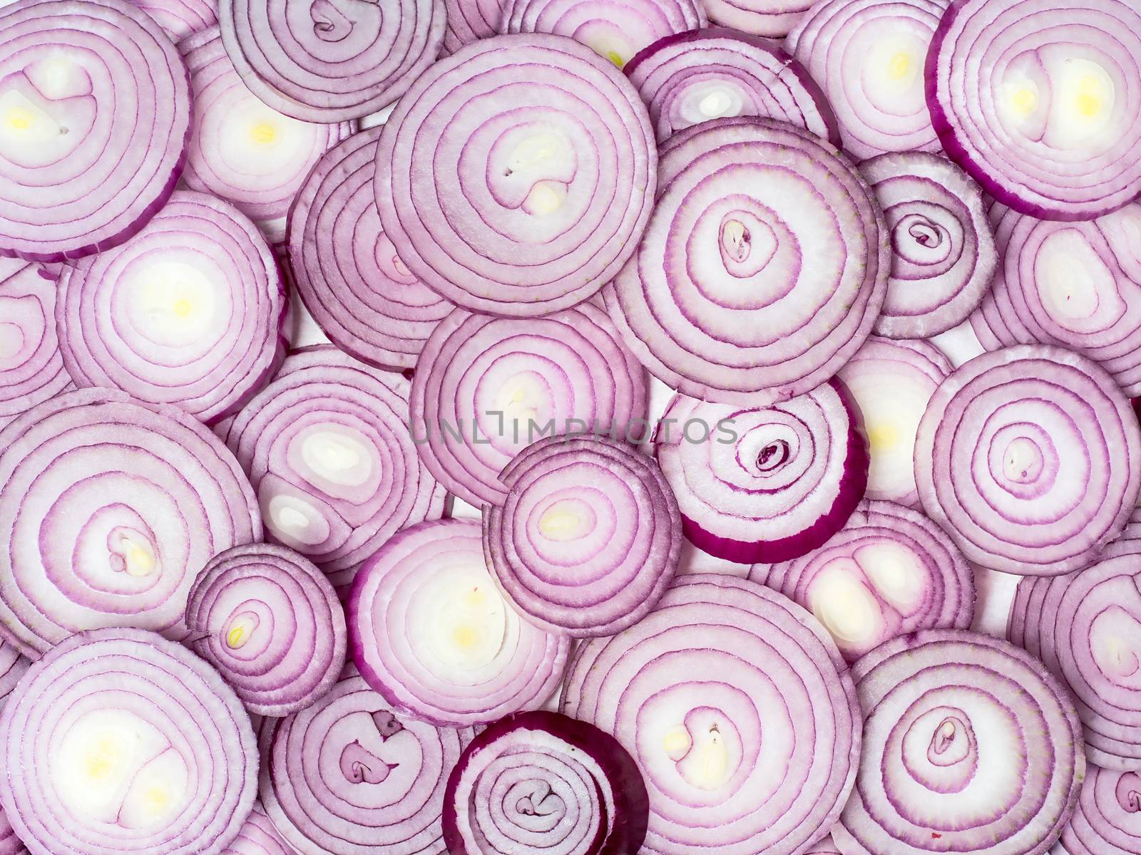 Red onion background by sumners