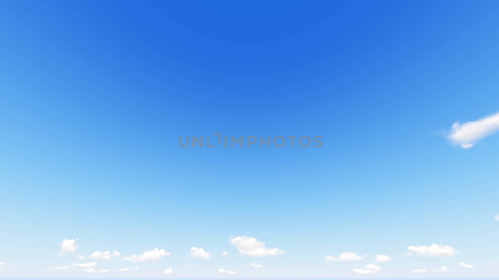 Cloudy blue sky abstract background, blue sky background with tiny clouds, 3d rendering

