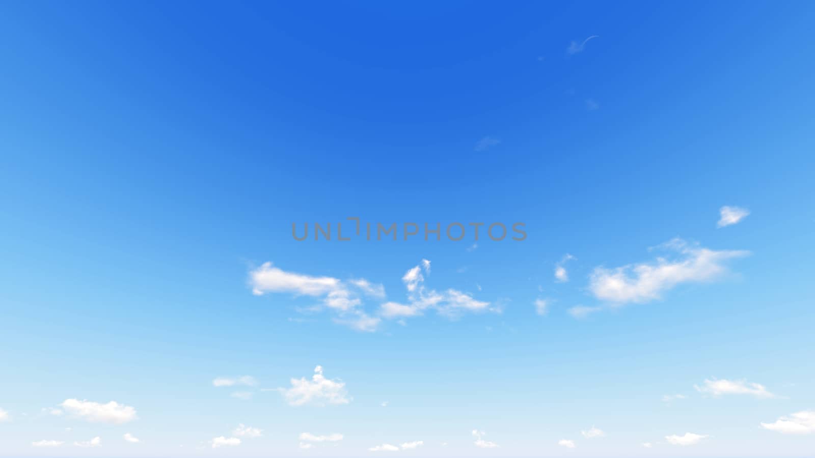 Cloudy blue sky abstract background, blue sky background with tiny clouds, 3d rendering

