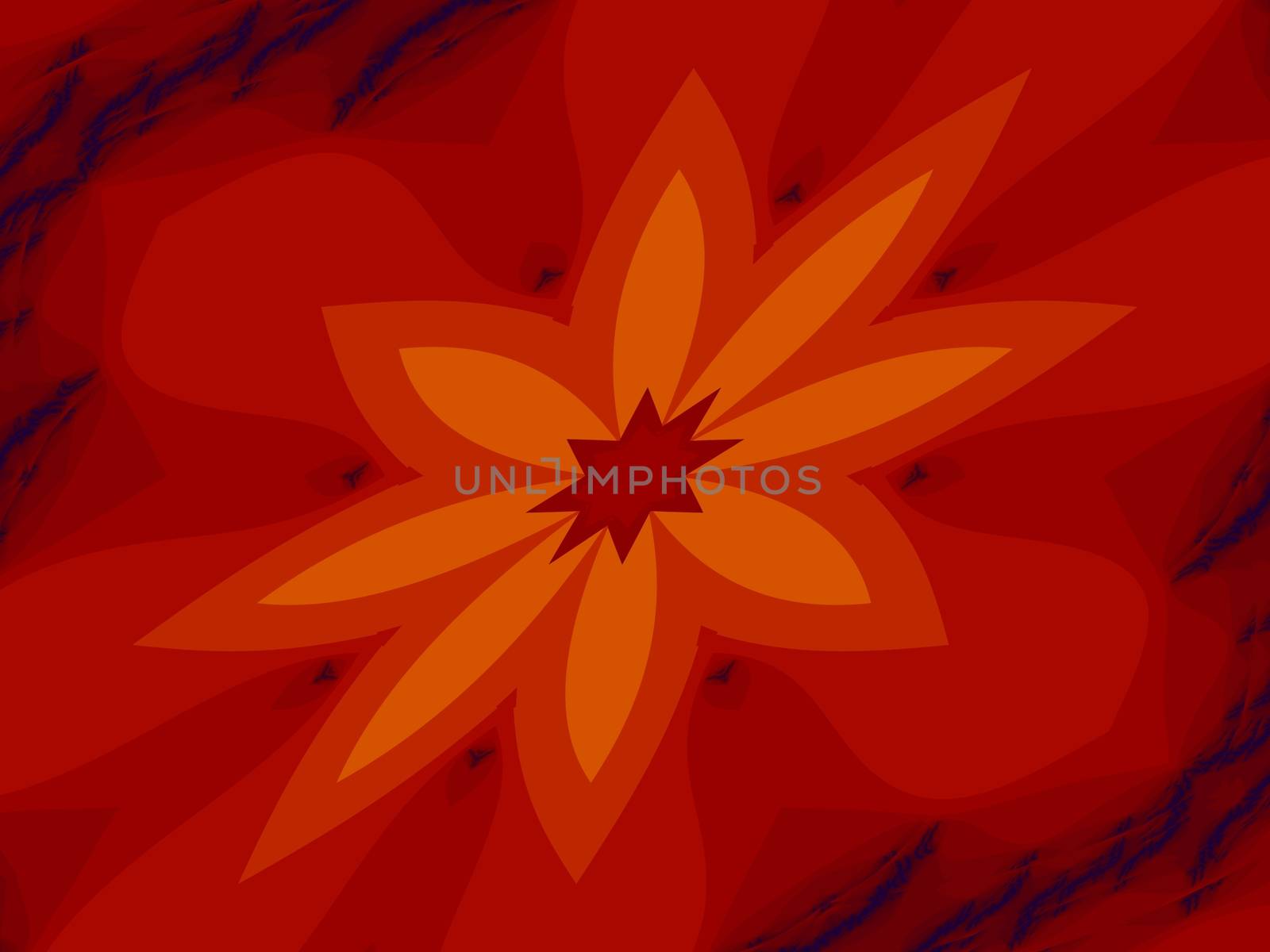 Red star  by hamik